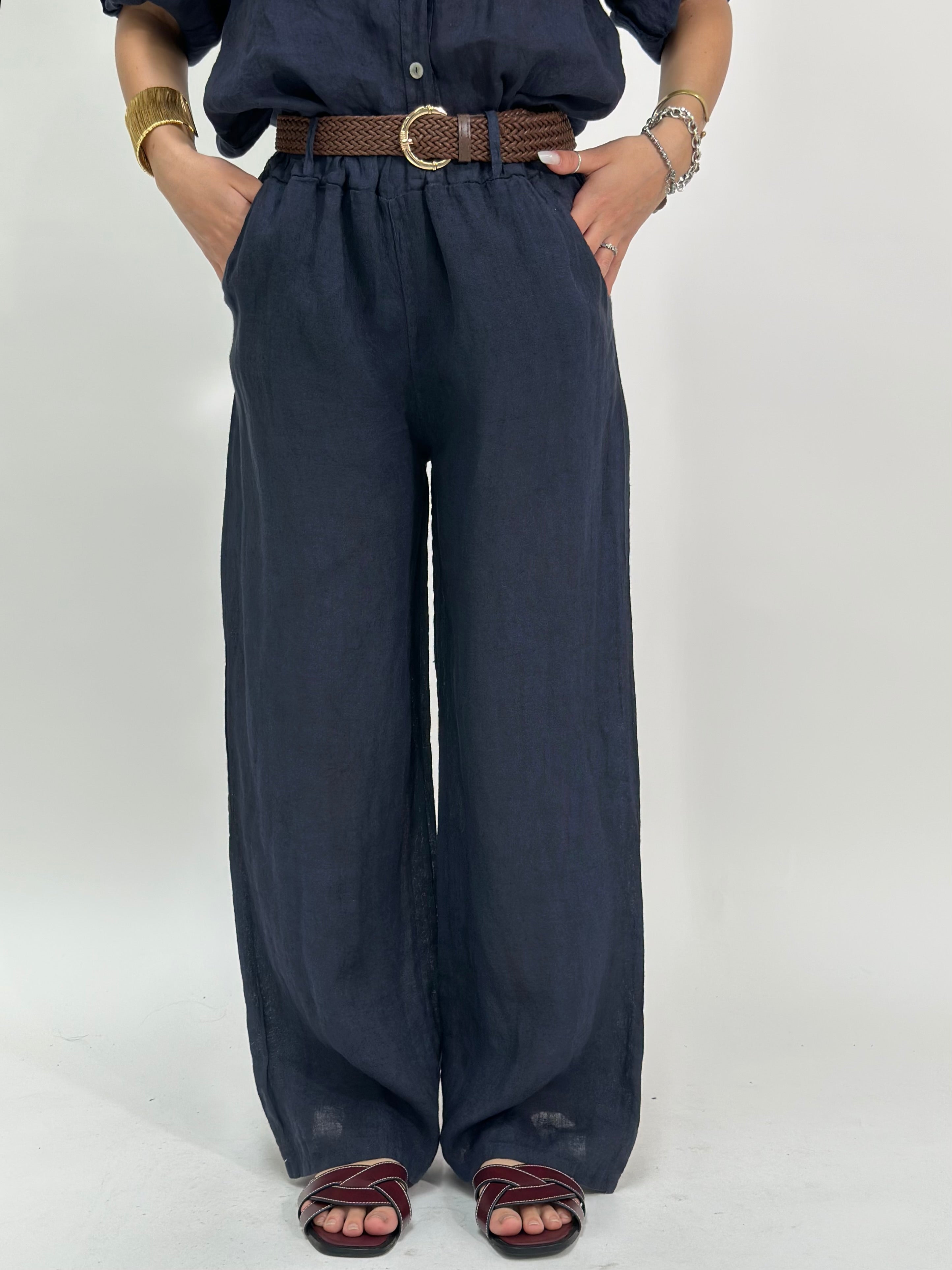 Pantalone lino 22525