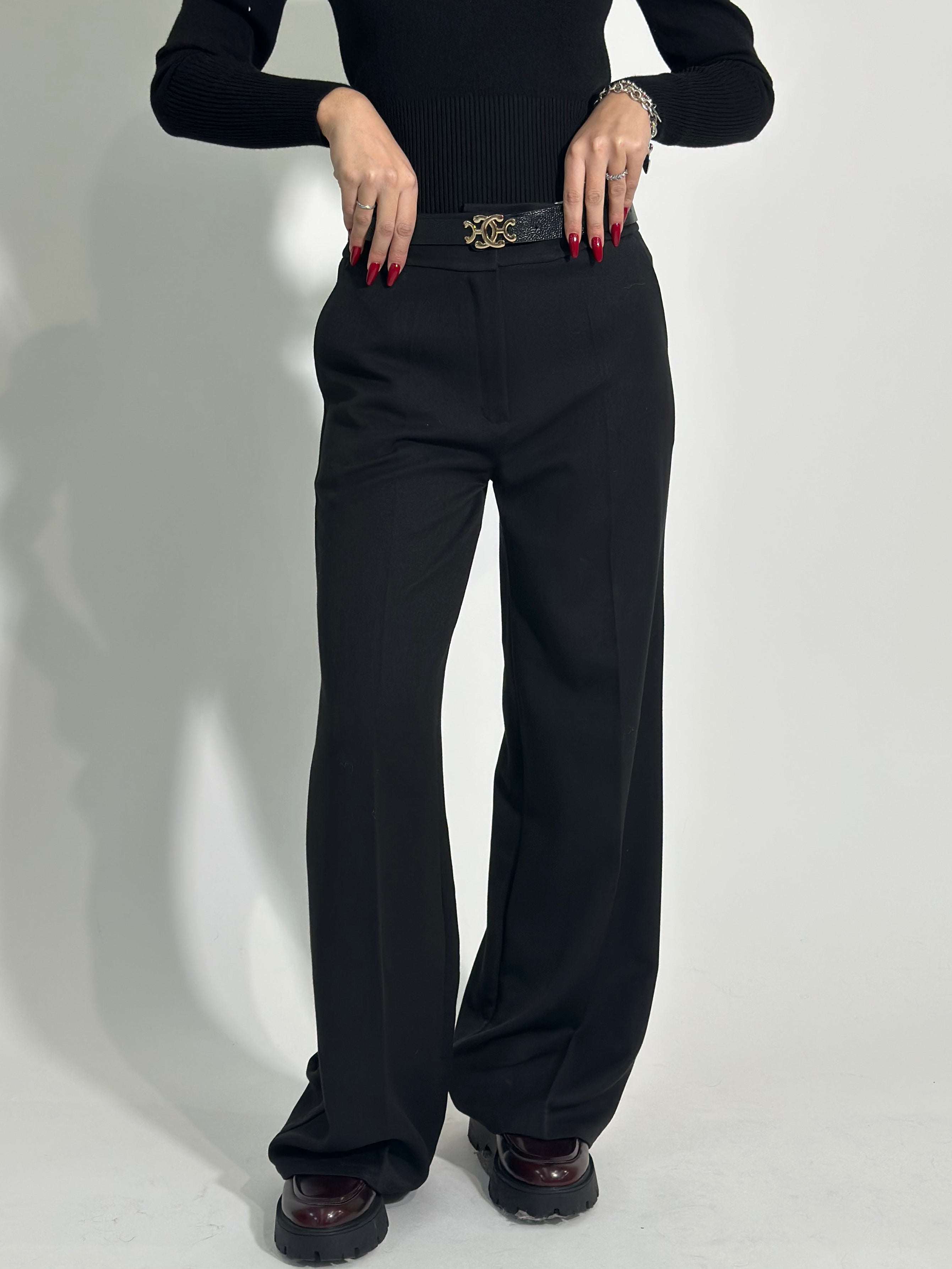 Pantalone palazzo 21381 NERO