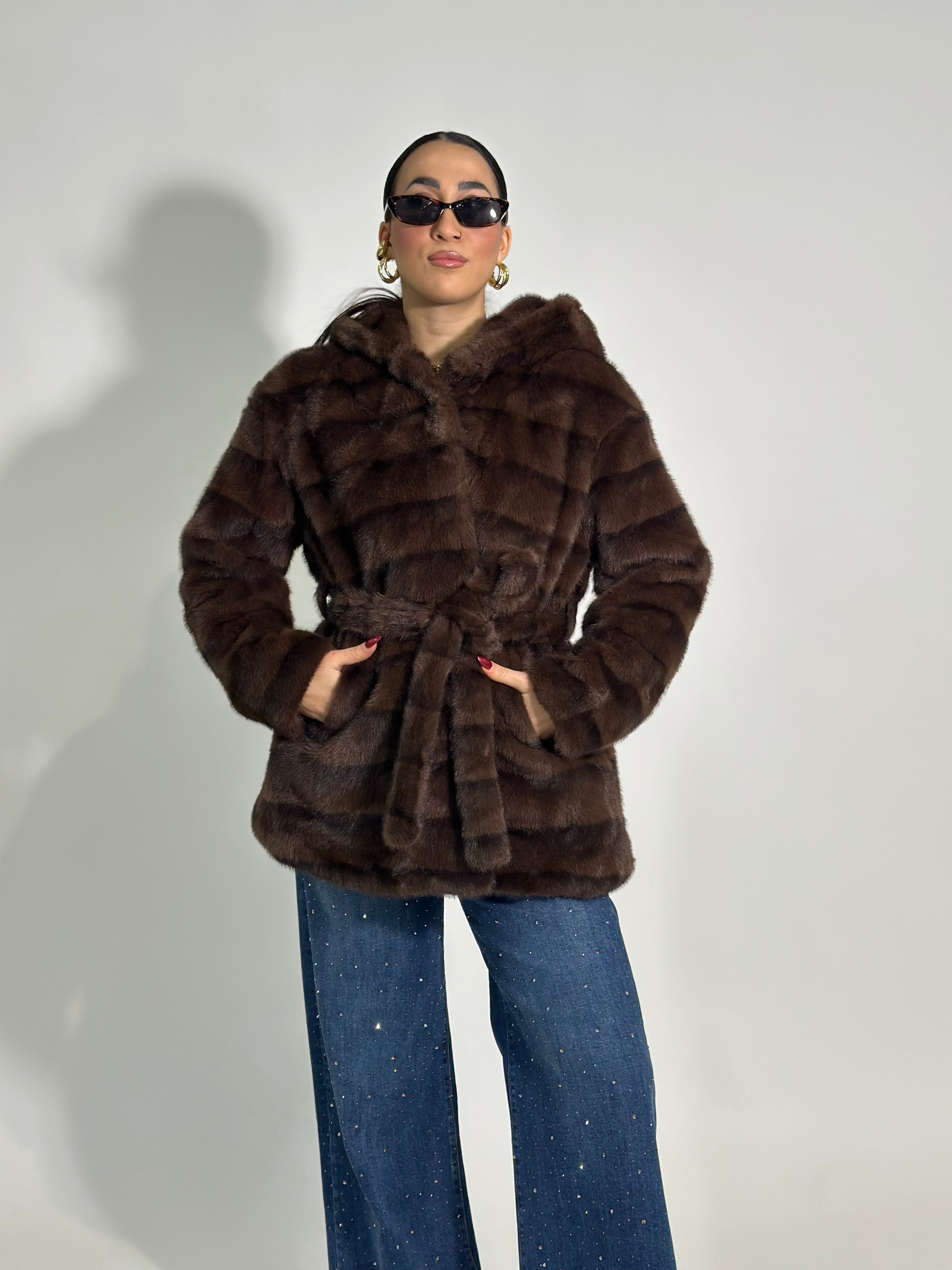 Jeans strass risvolto 8142