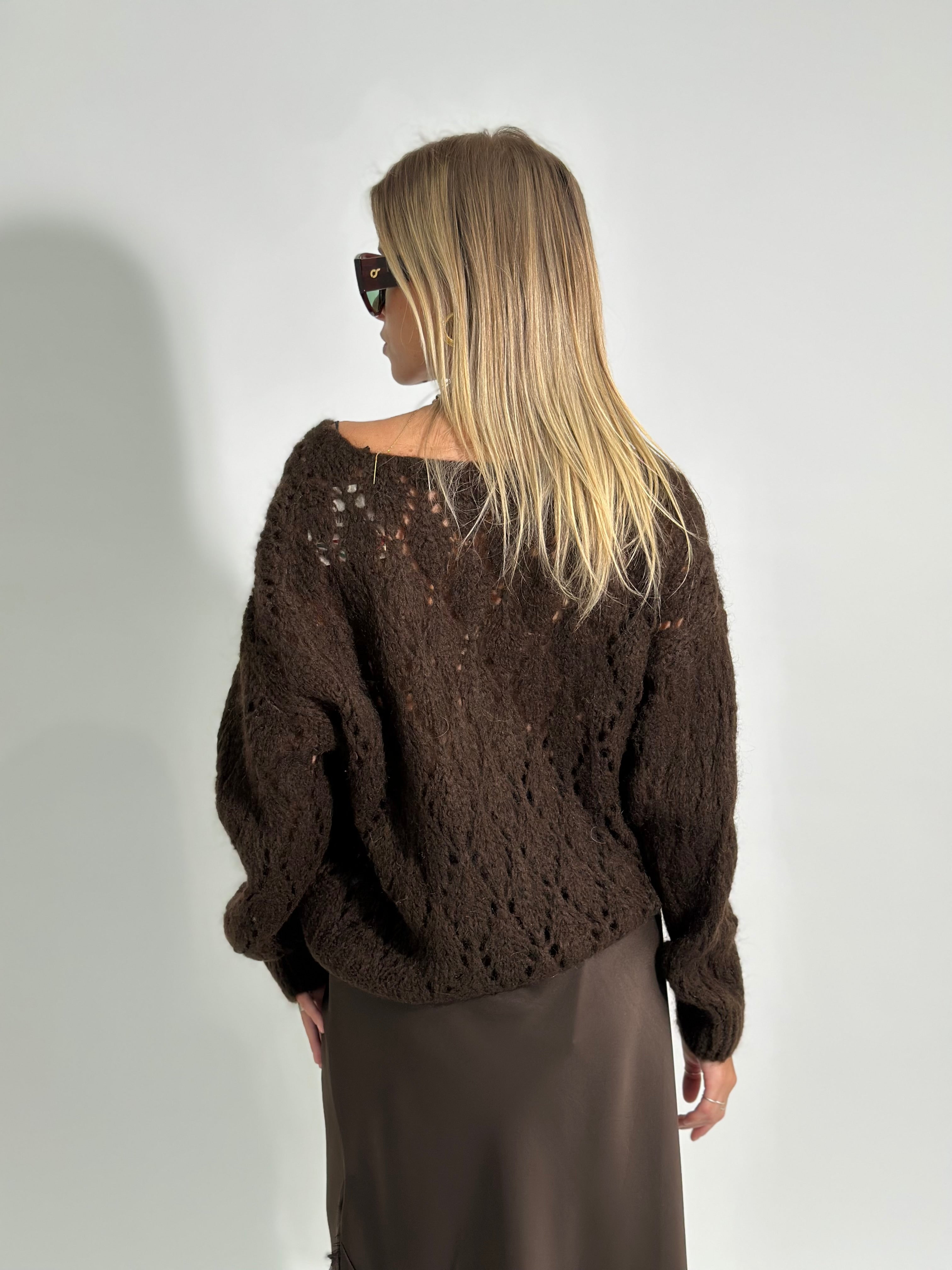 Maglia mohair 3191 MORO
