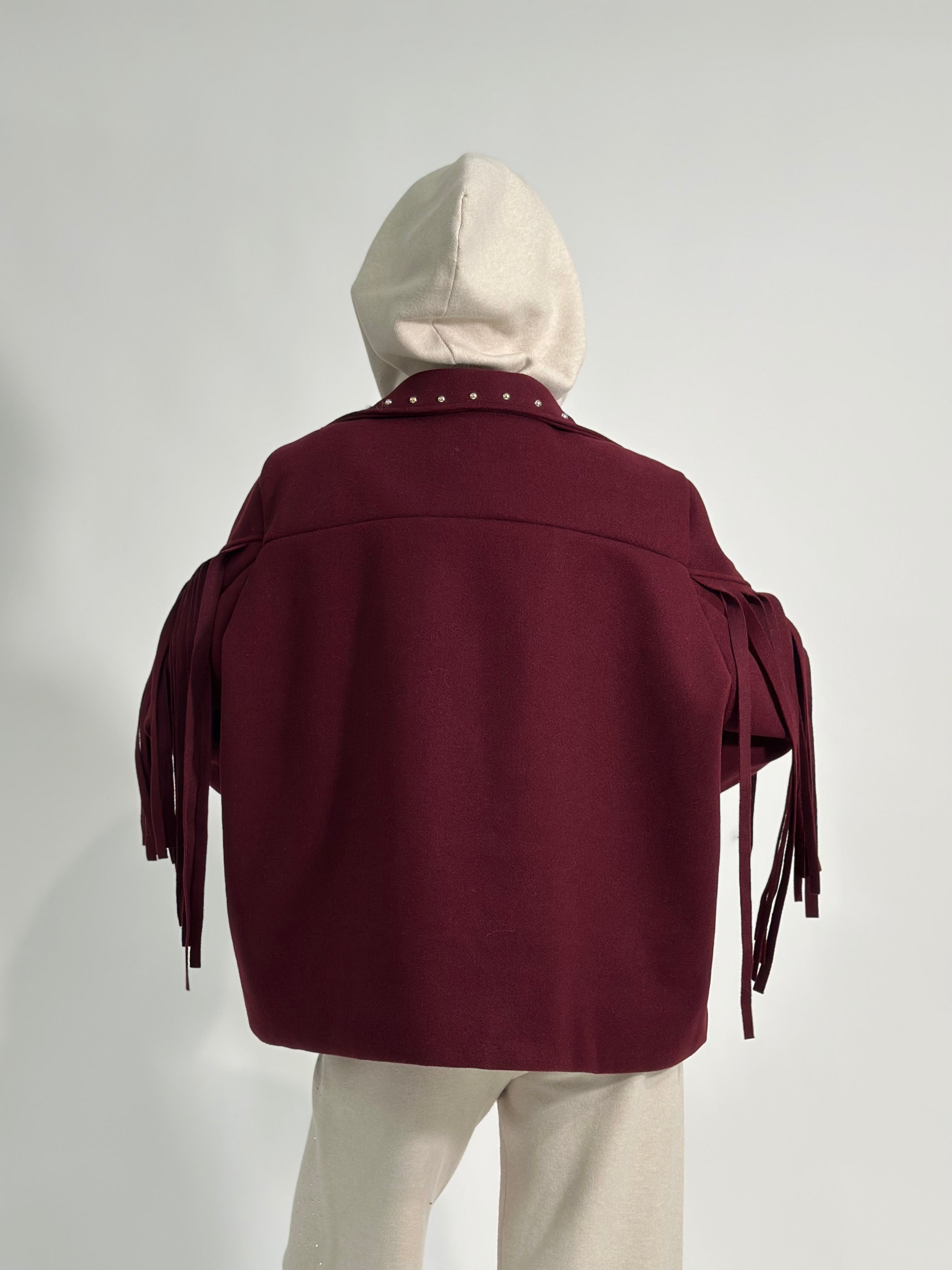 Giacca frange A11944