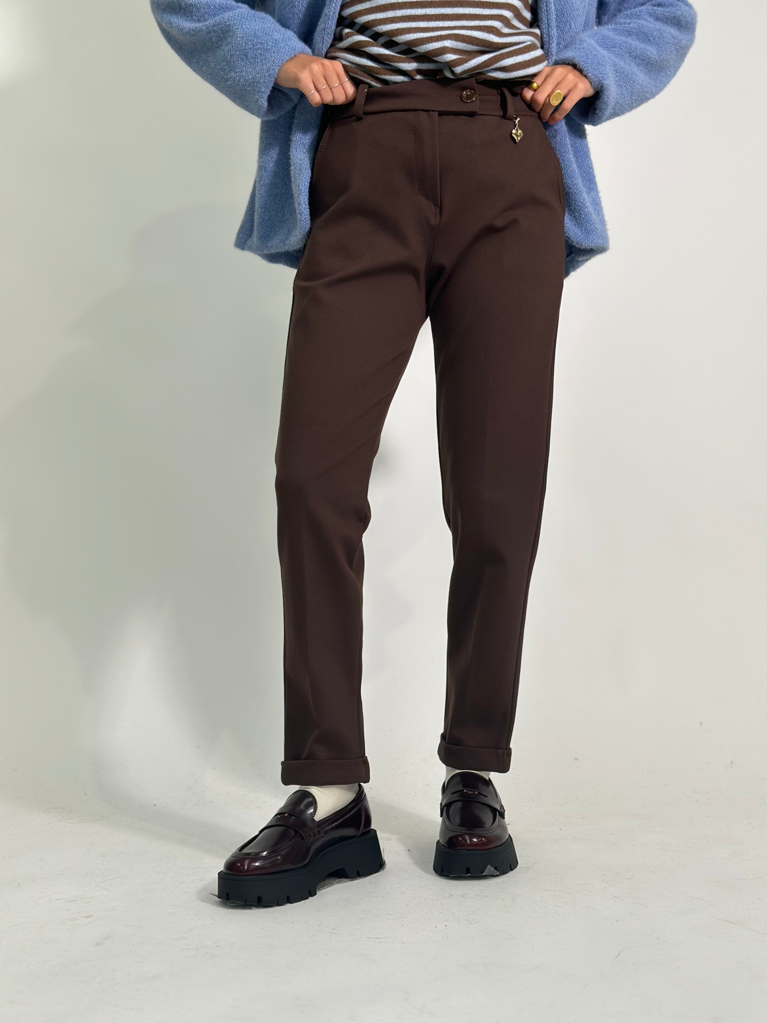 Pantalone cuore 5582 MORO