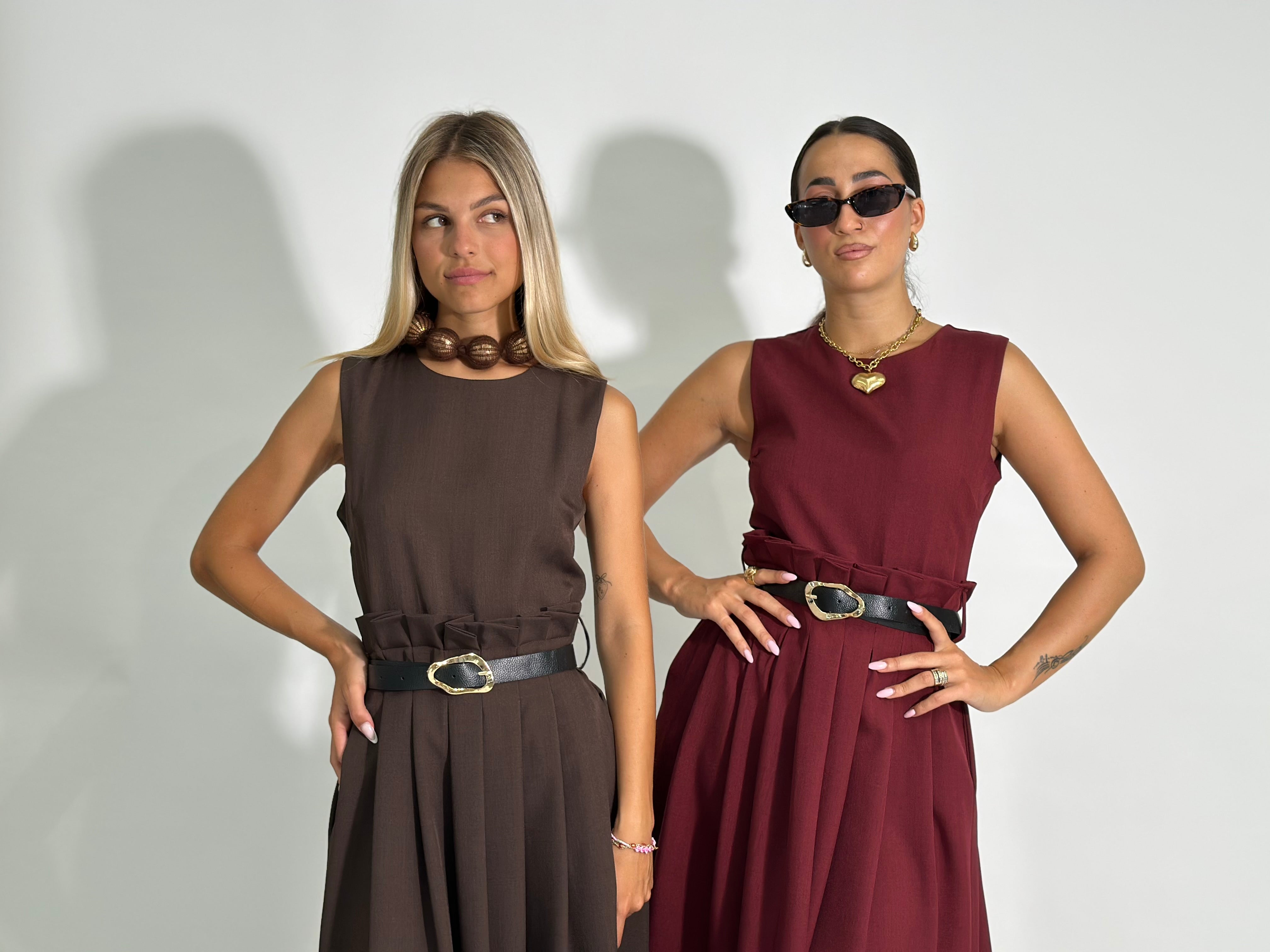 Abito 60851 MARRONE