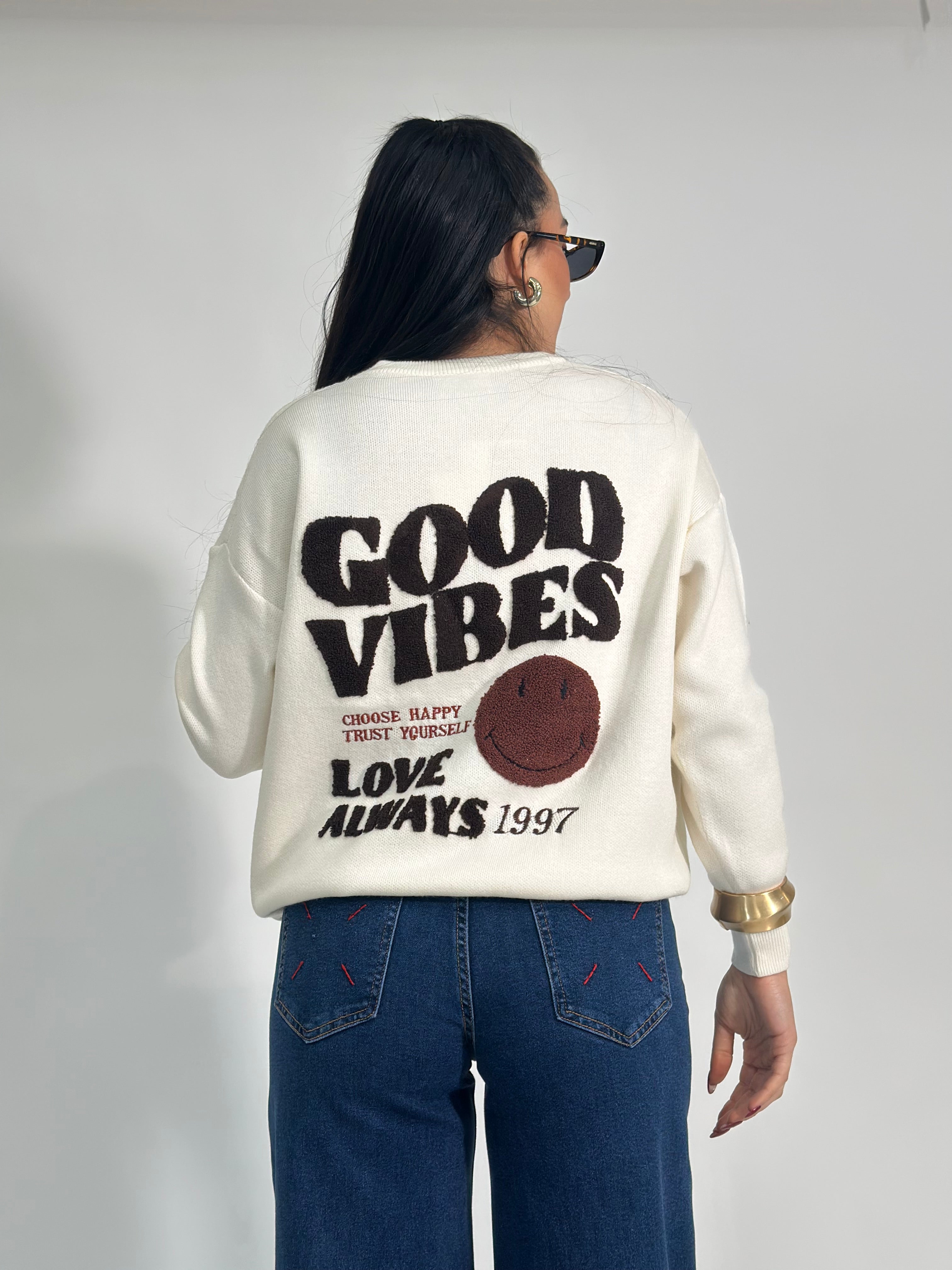 Maglia good vibes S11167