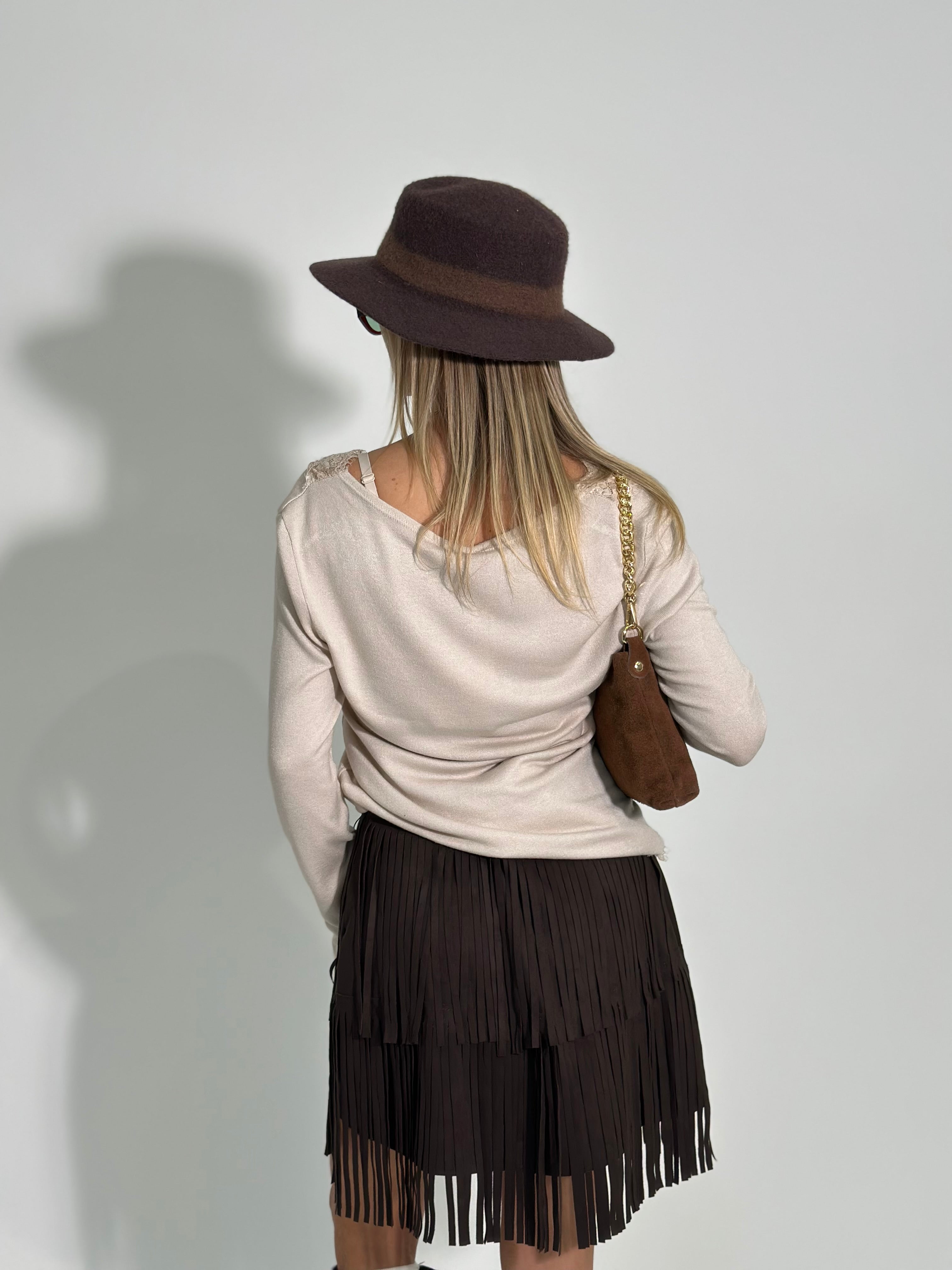 Maglia V pizzo 60550