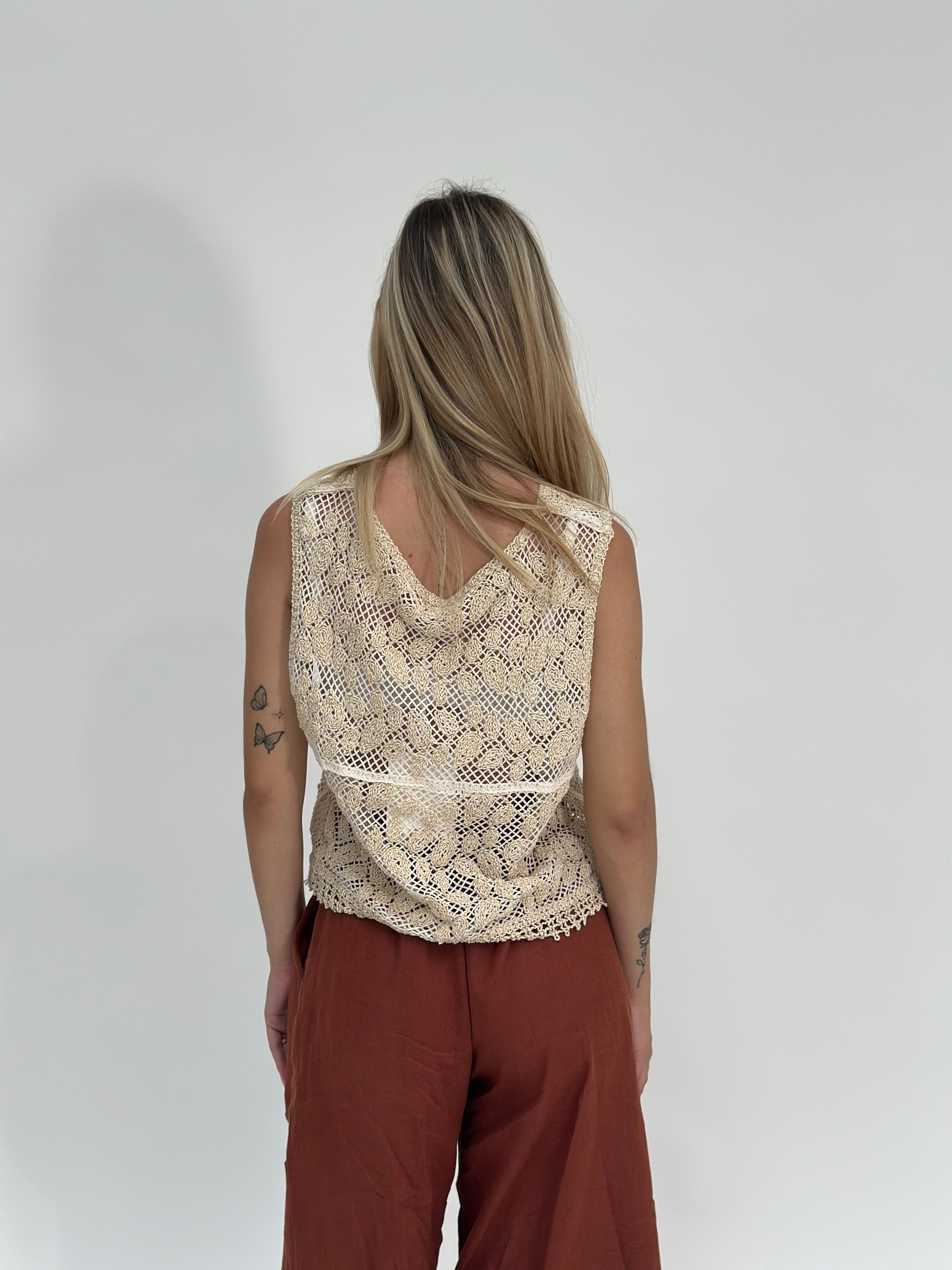 Gilet crochet 2501