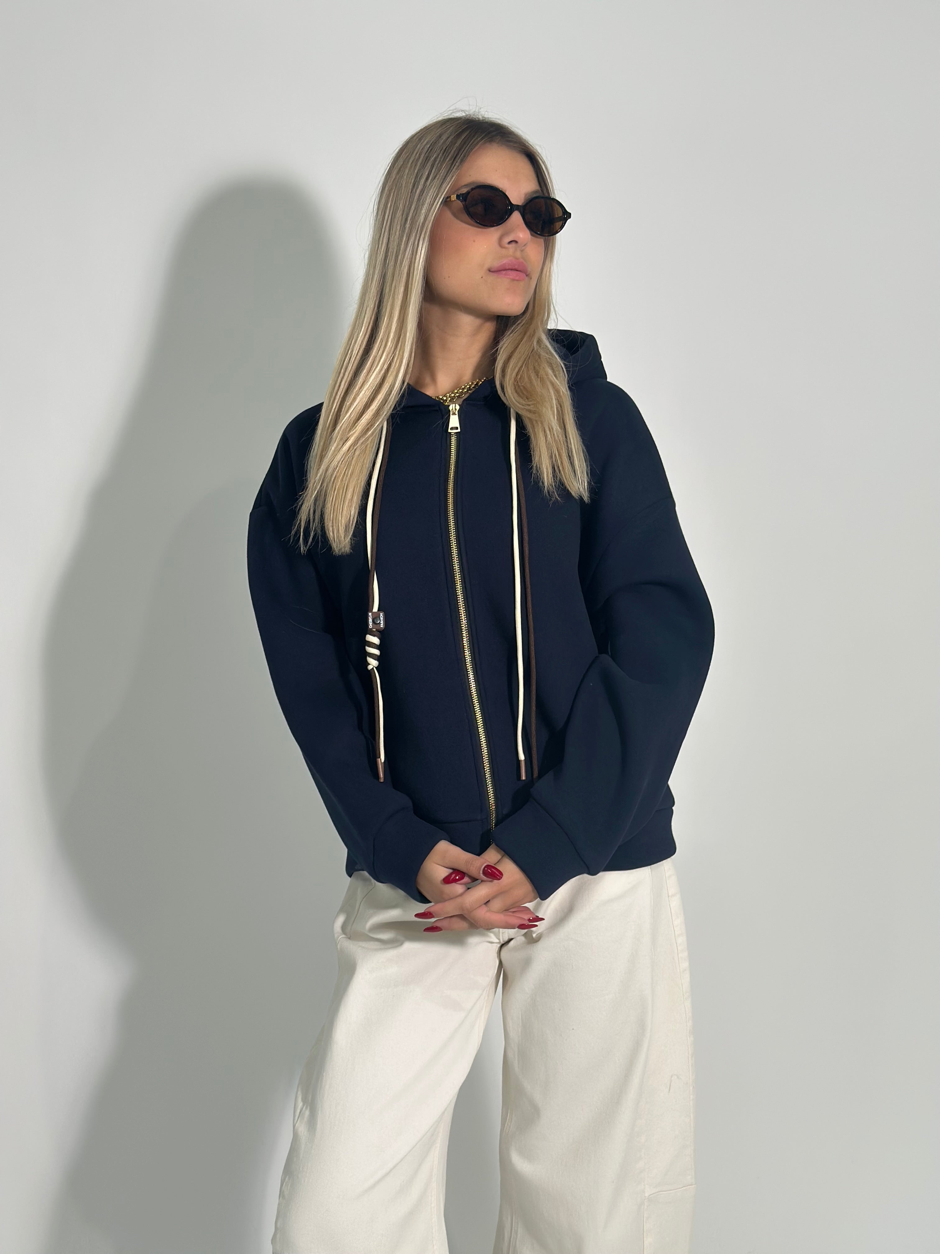 Felpa cappuccio 97105