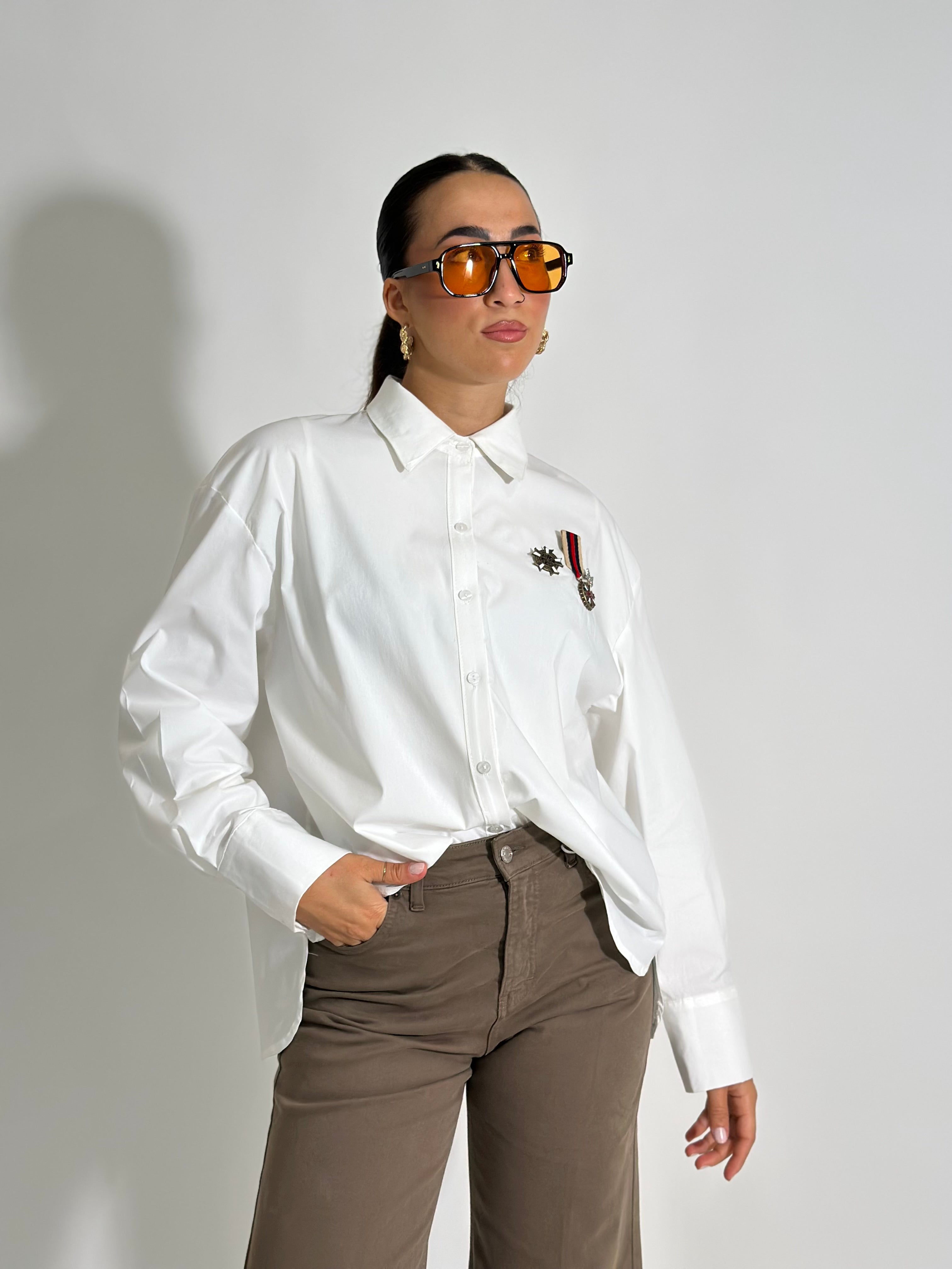 Camicia popeline spille 1786