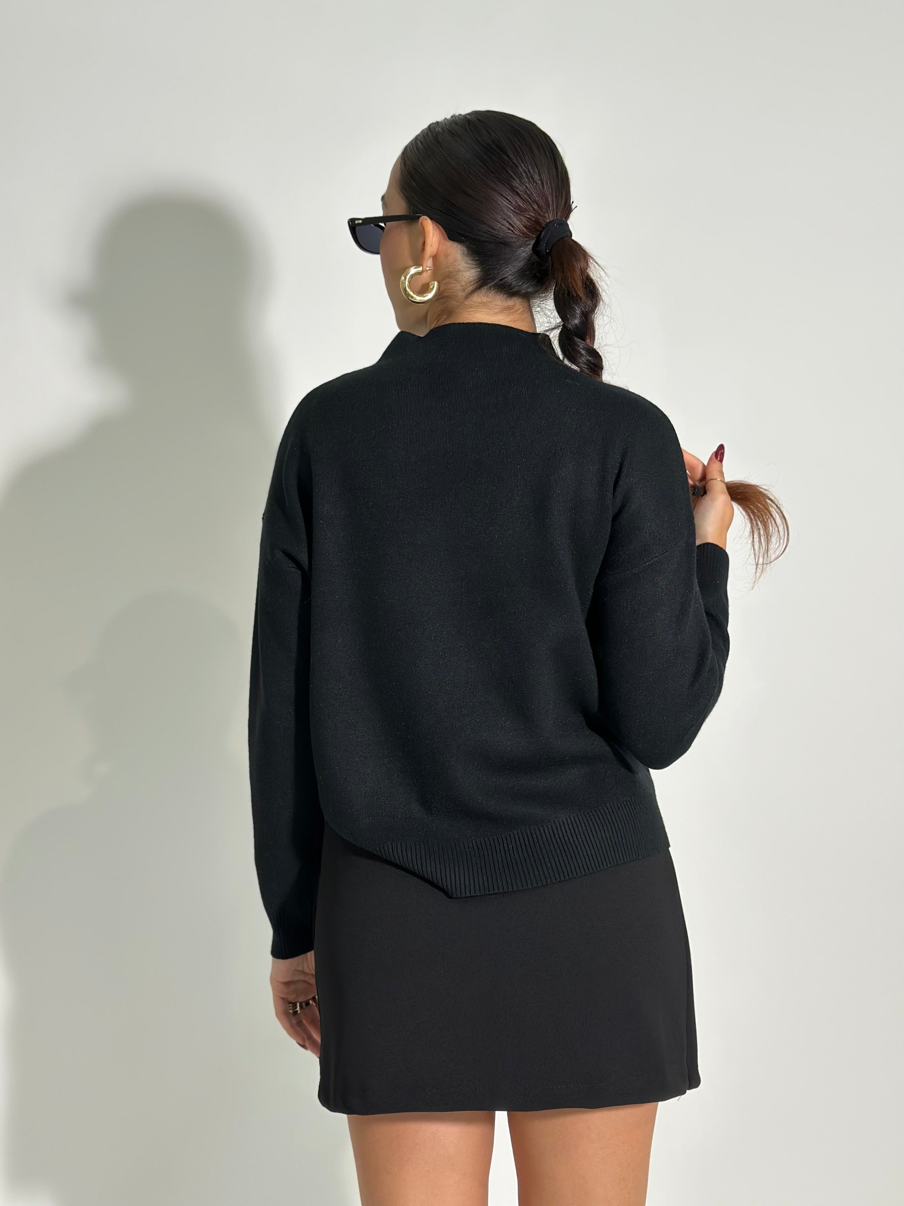 Maglia teddy sciarpa 8089