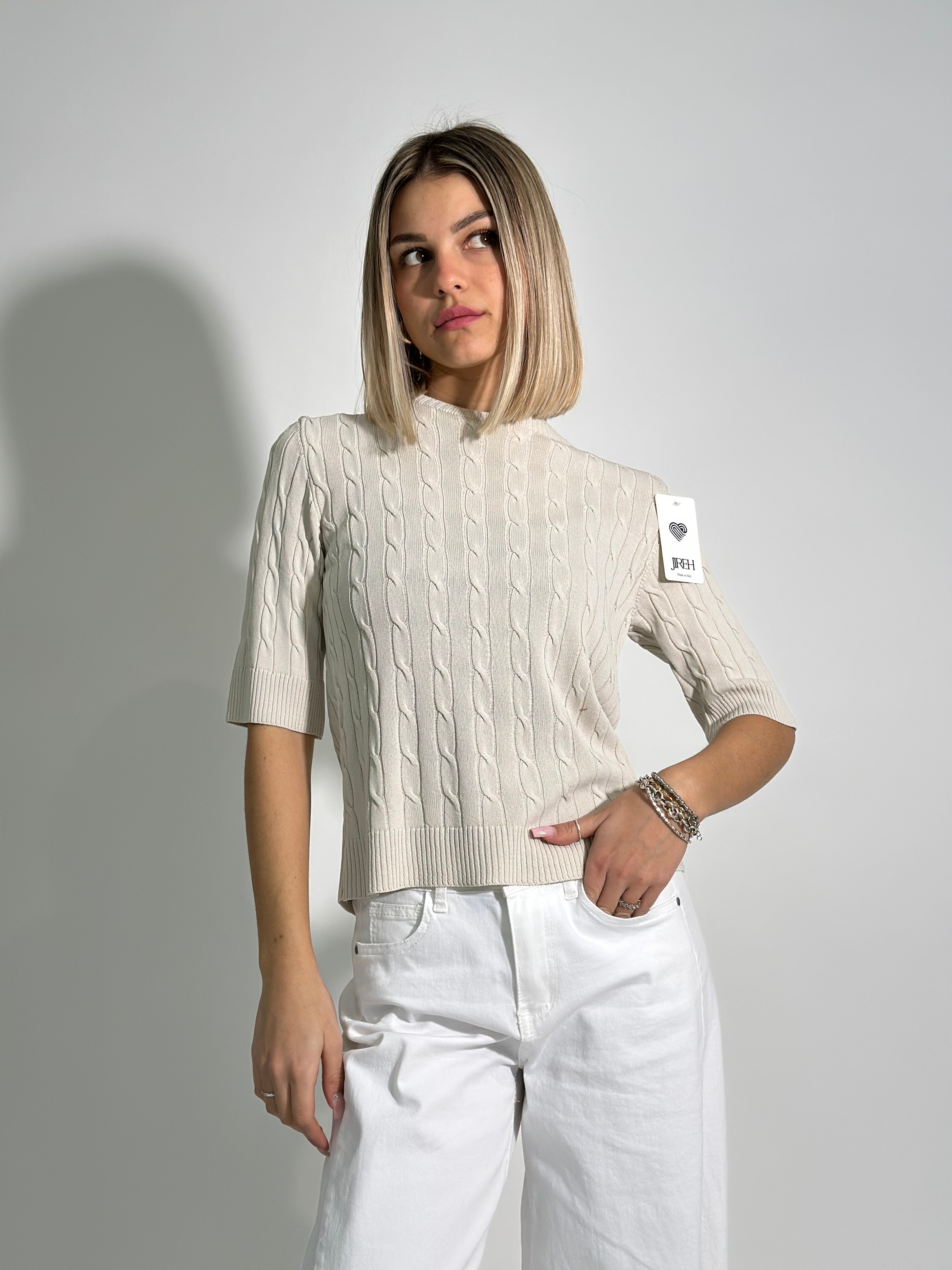 Maglia margot treccia 6524 PROMO 3+1