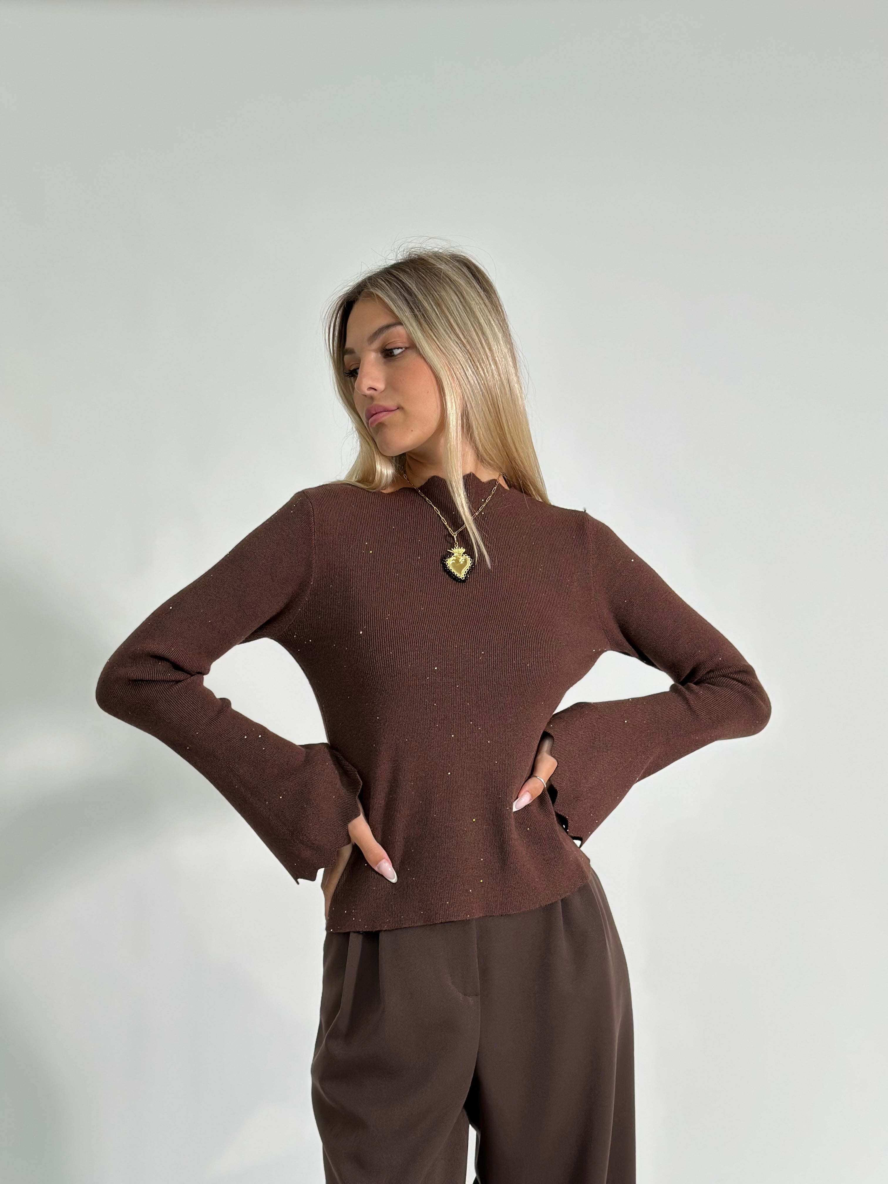 Maglia smerlo NZ5513 MORO