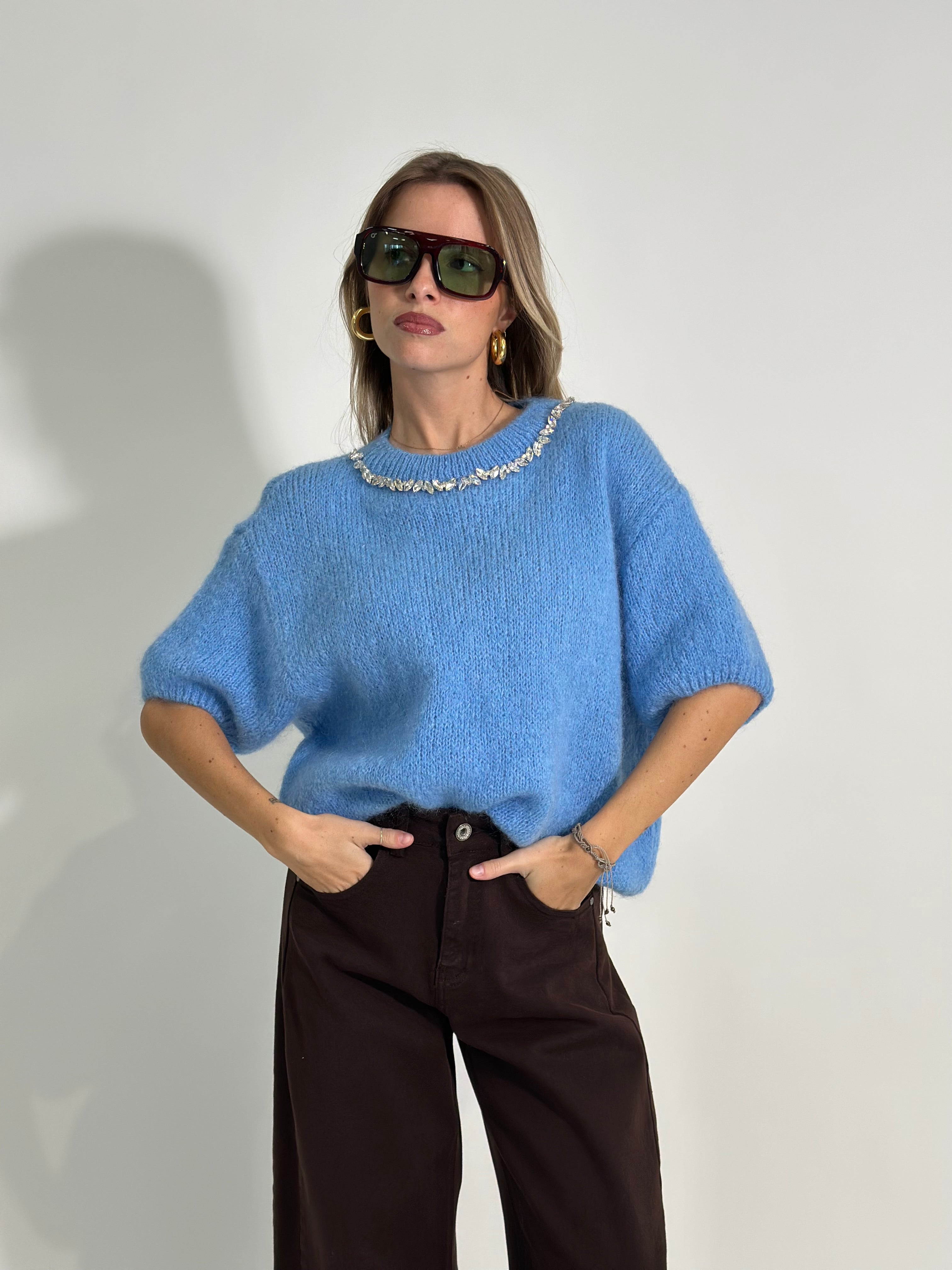 Maglia cristalli 3802