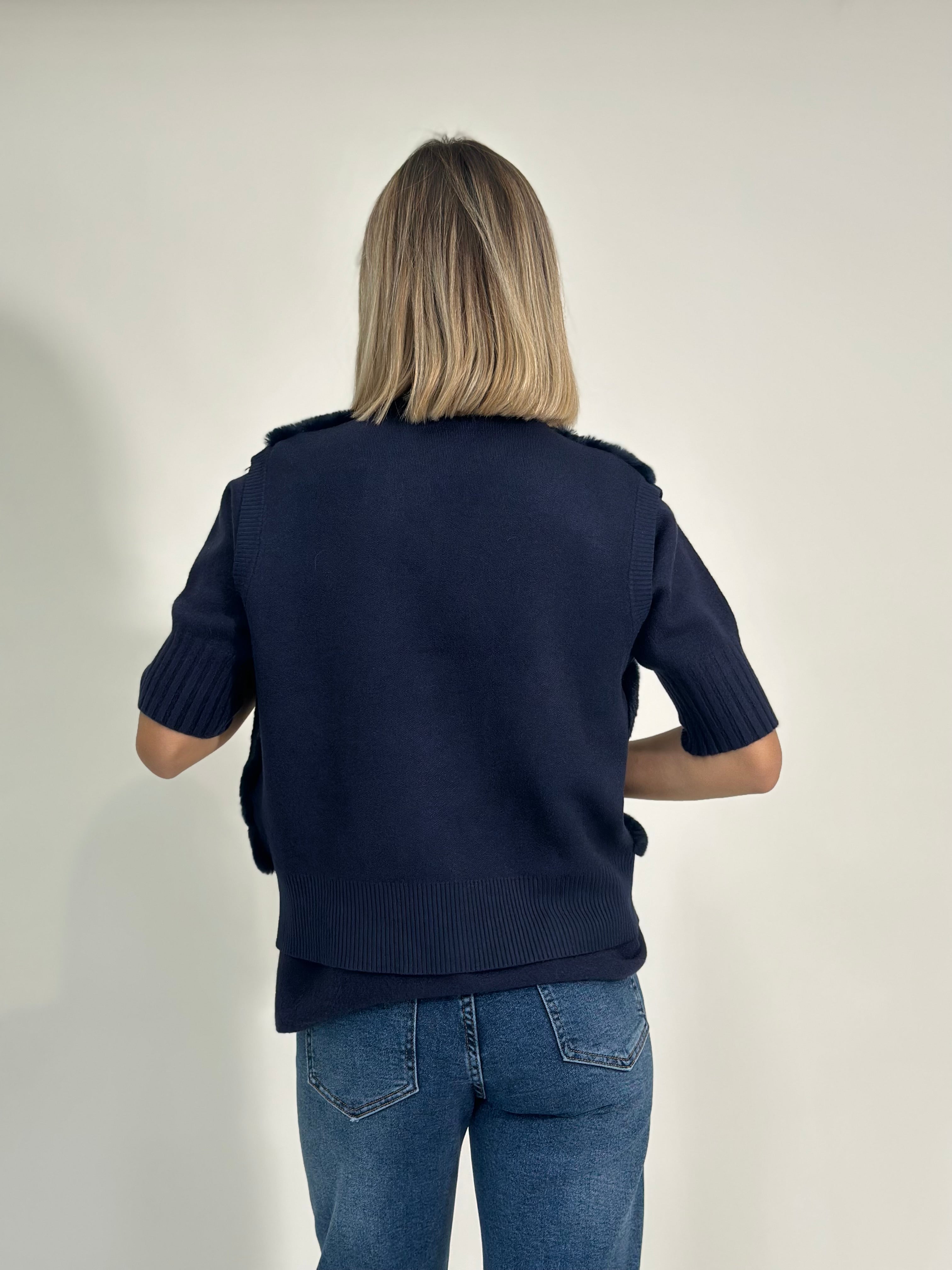 Gilet pelliccia E236