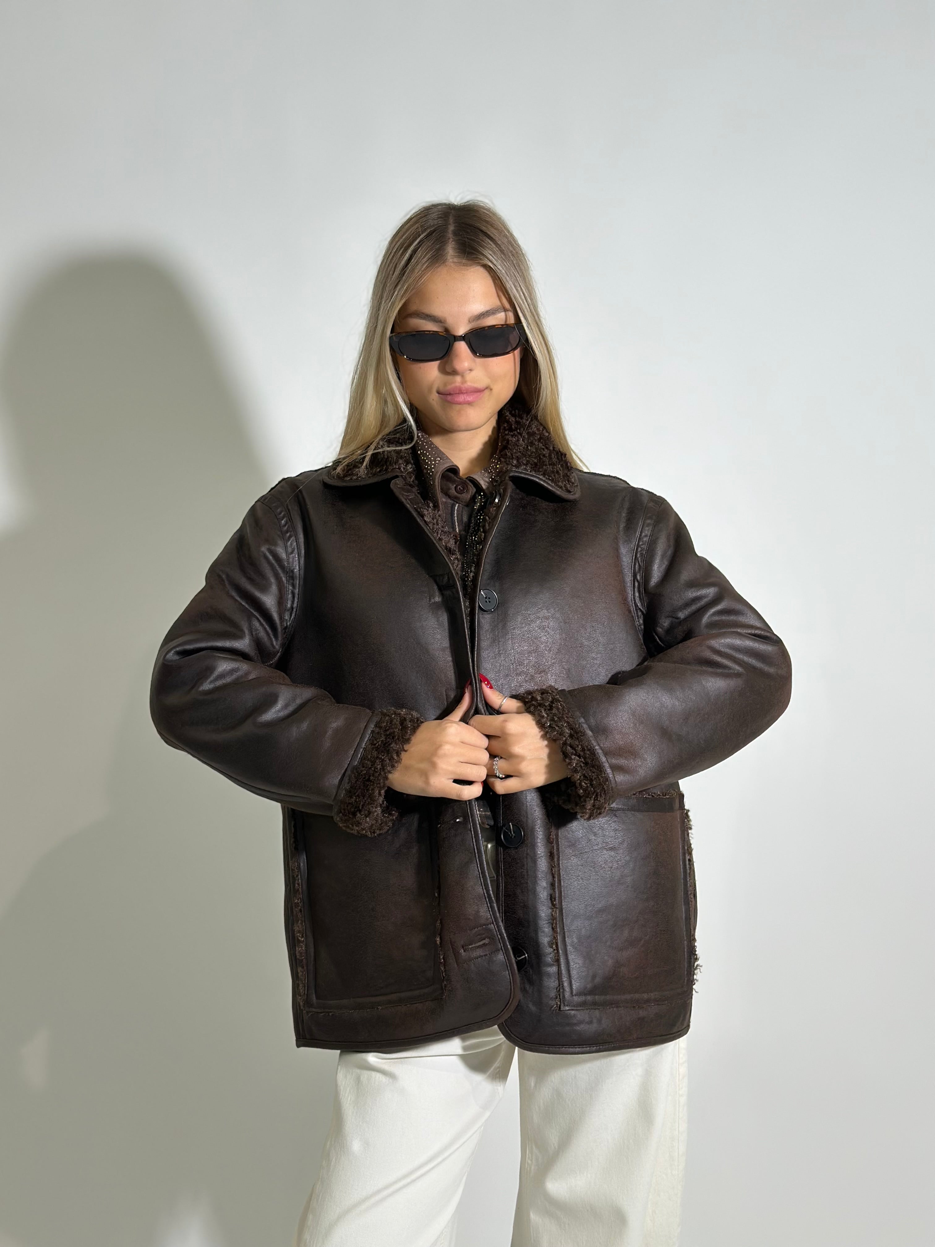 Giacca montone double 30087