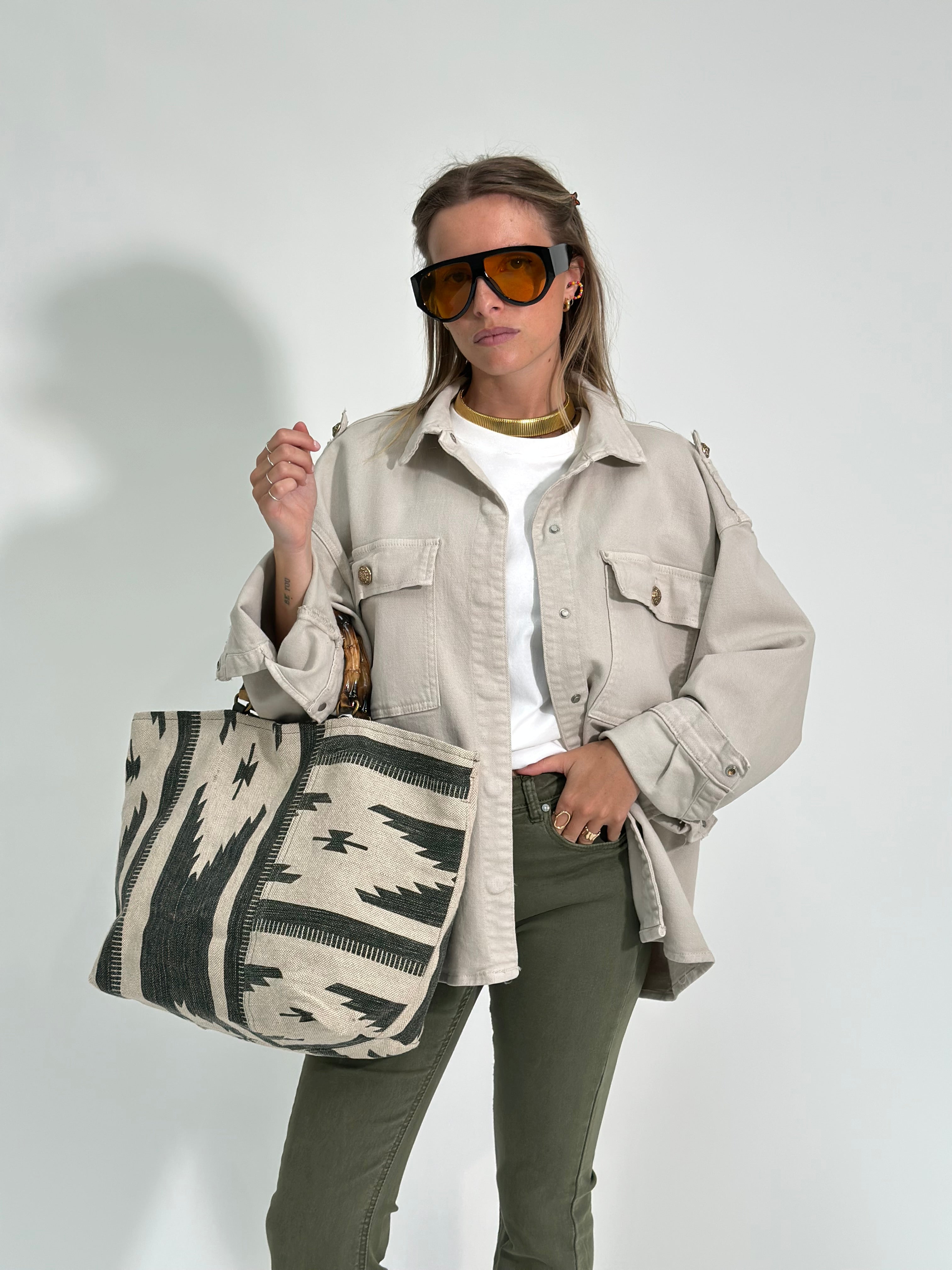Borsa bambù maxi 3809