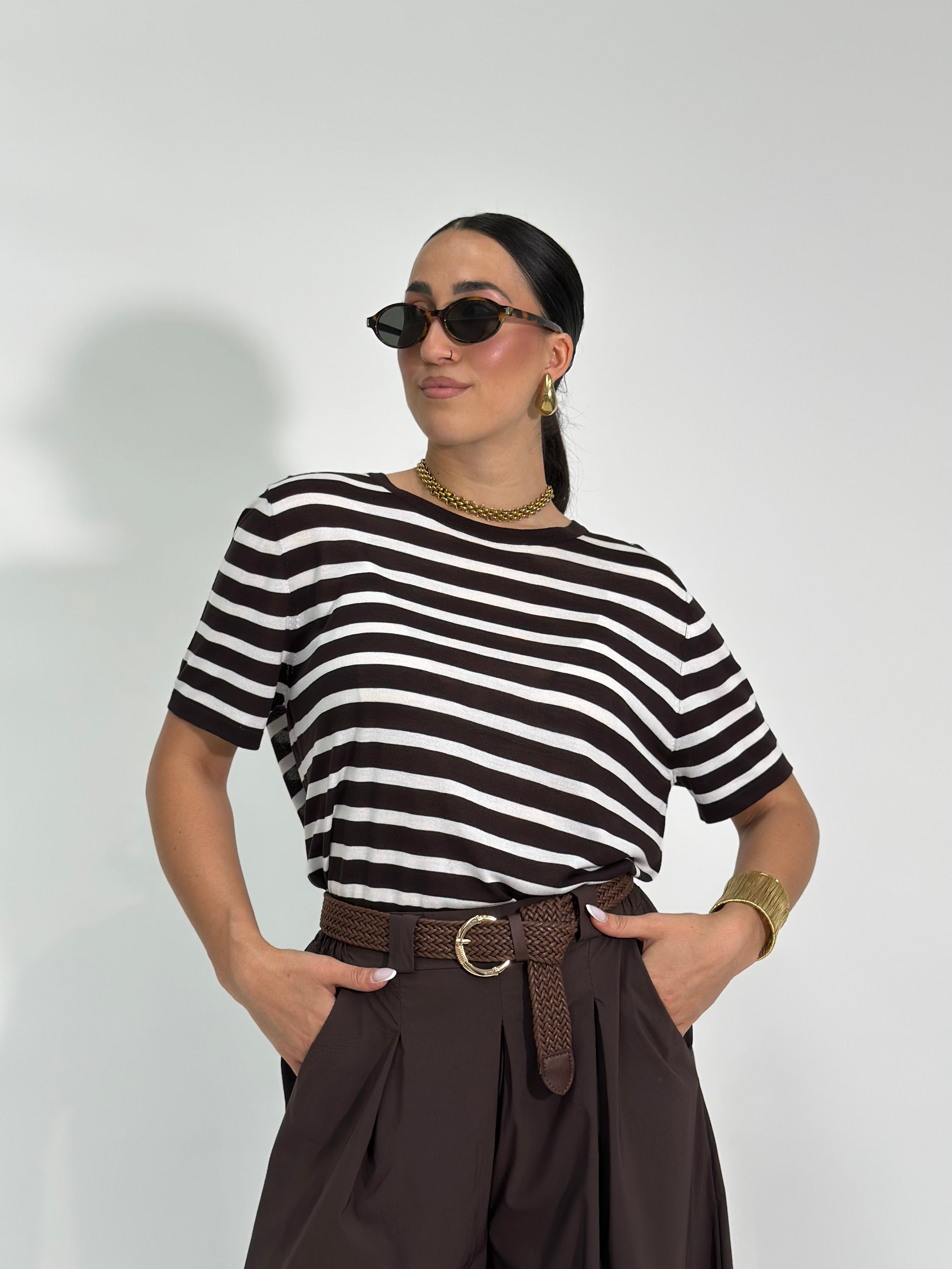 Maglia misto seta E262