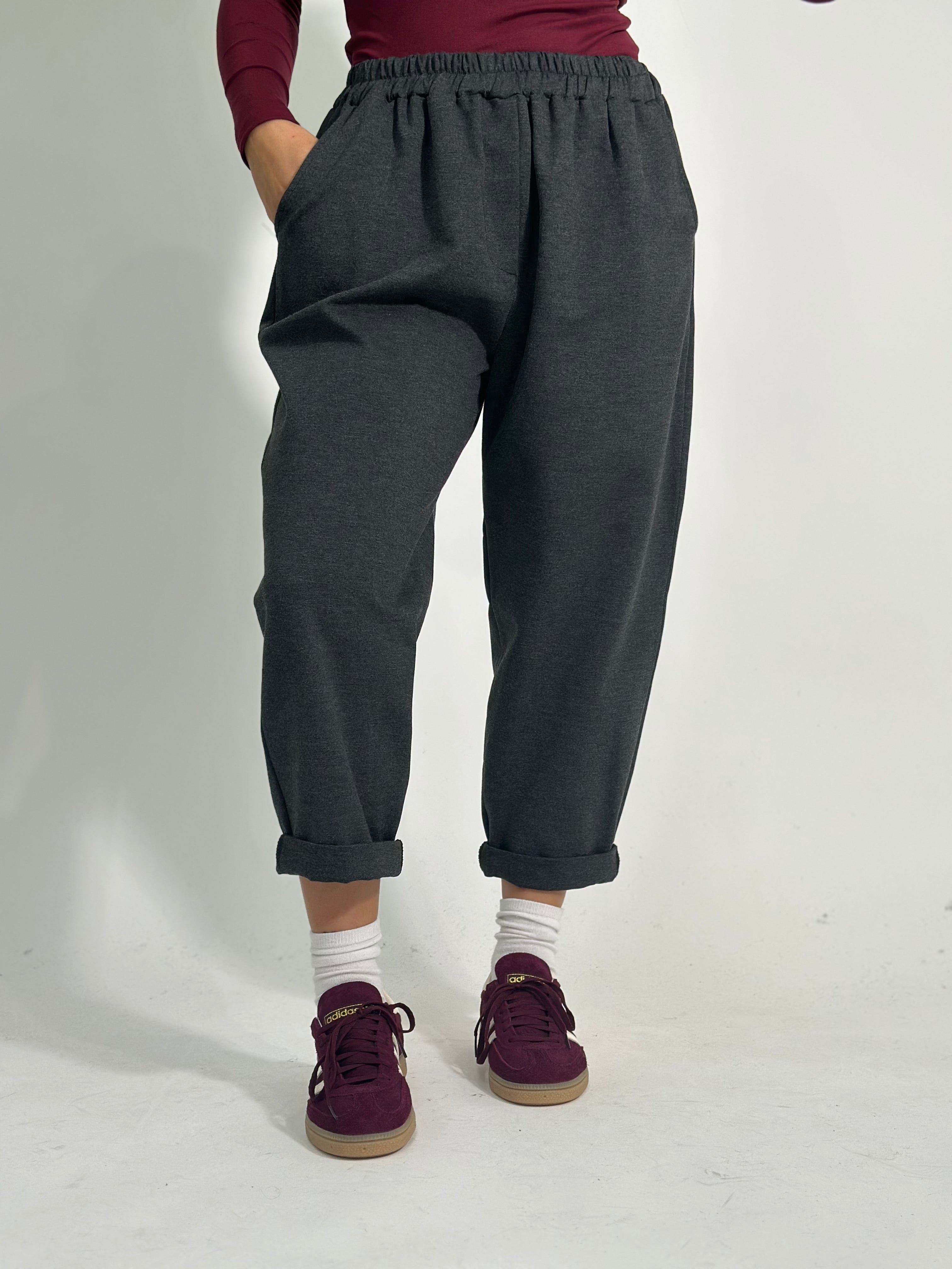 Pantalone confort 9869 GRIGIO