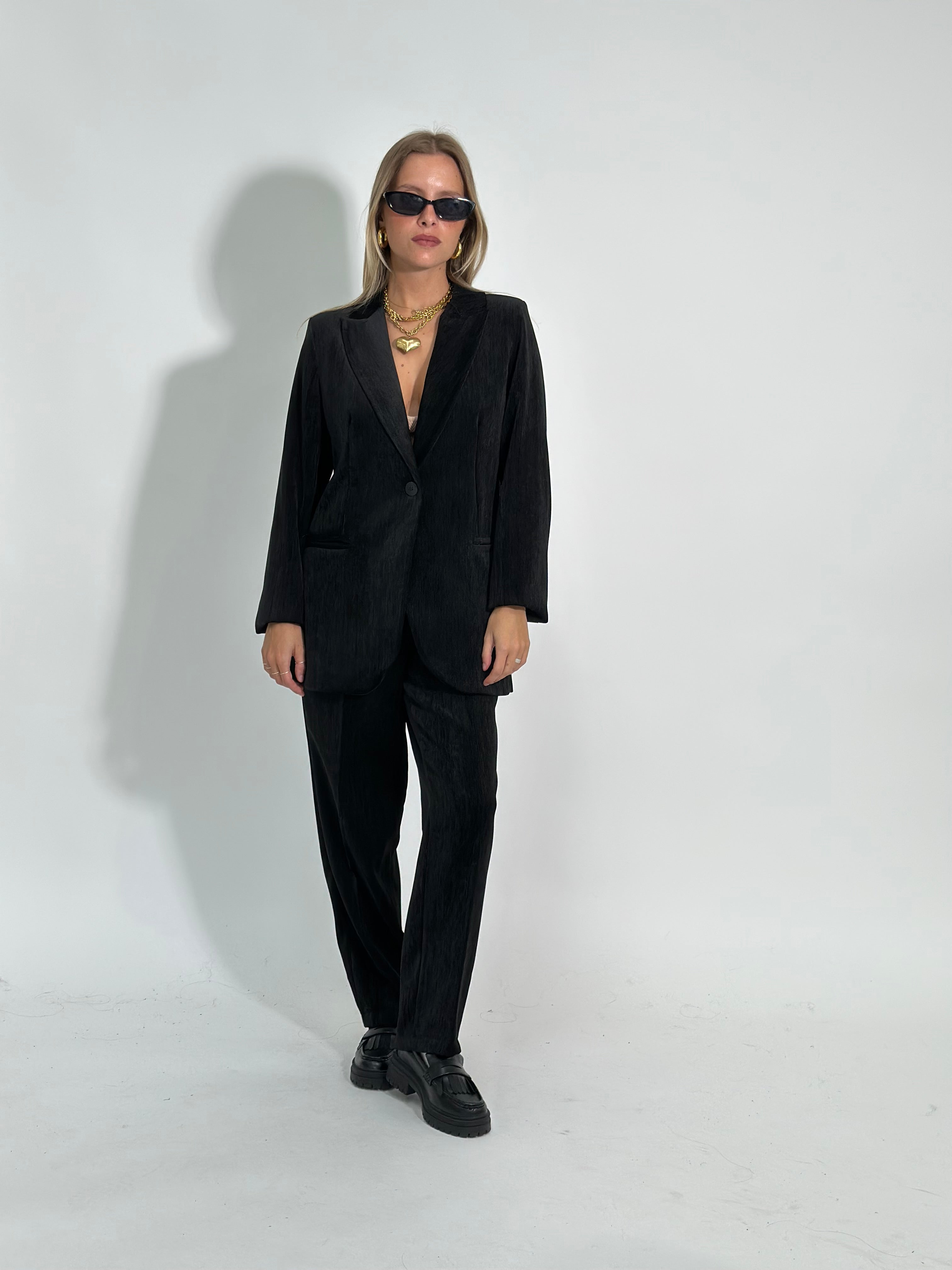 Pantalone velour 5188 NERO