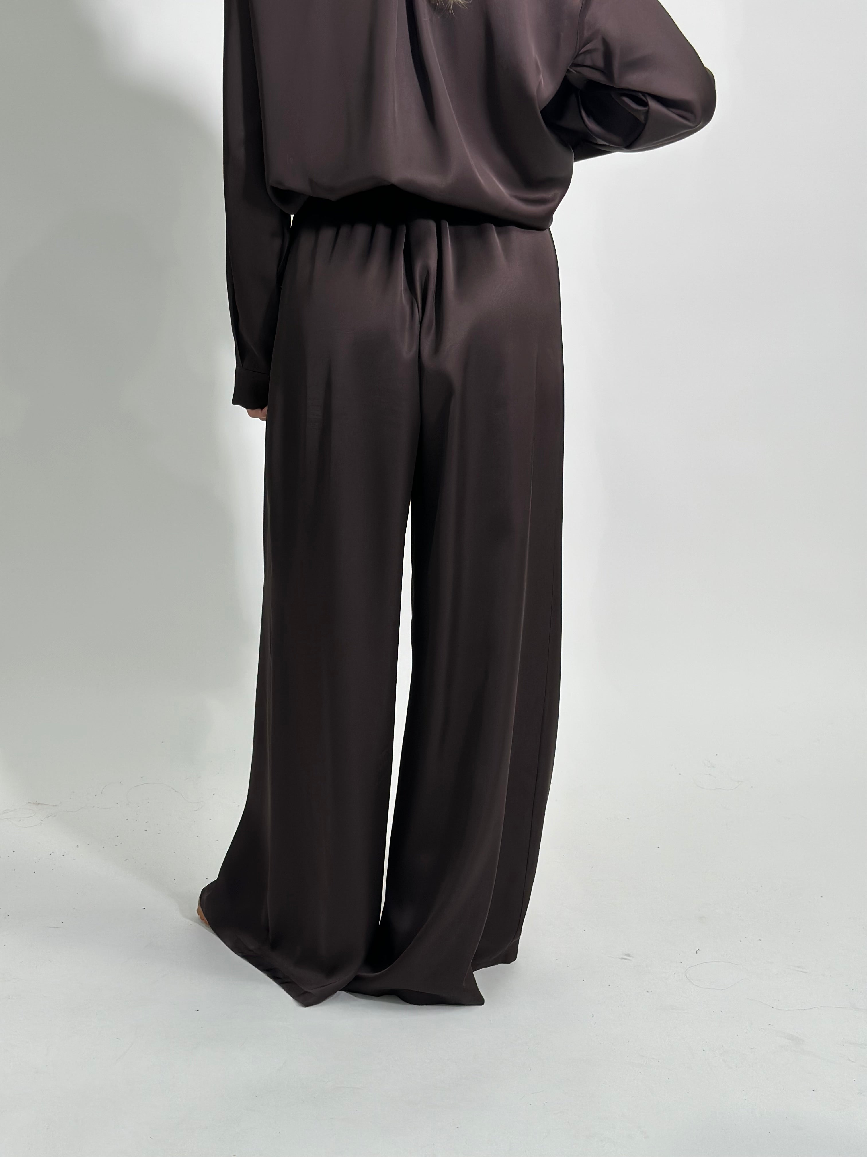 Pantalone fluido 2577 MARRONE
