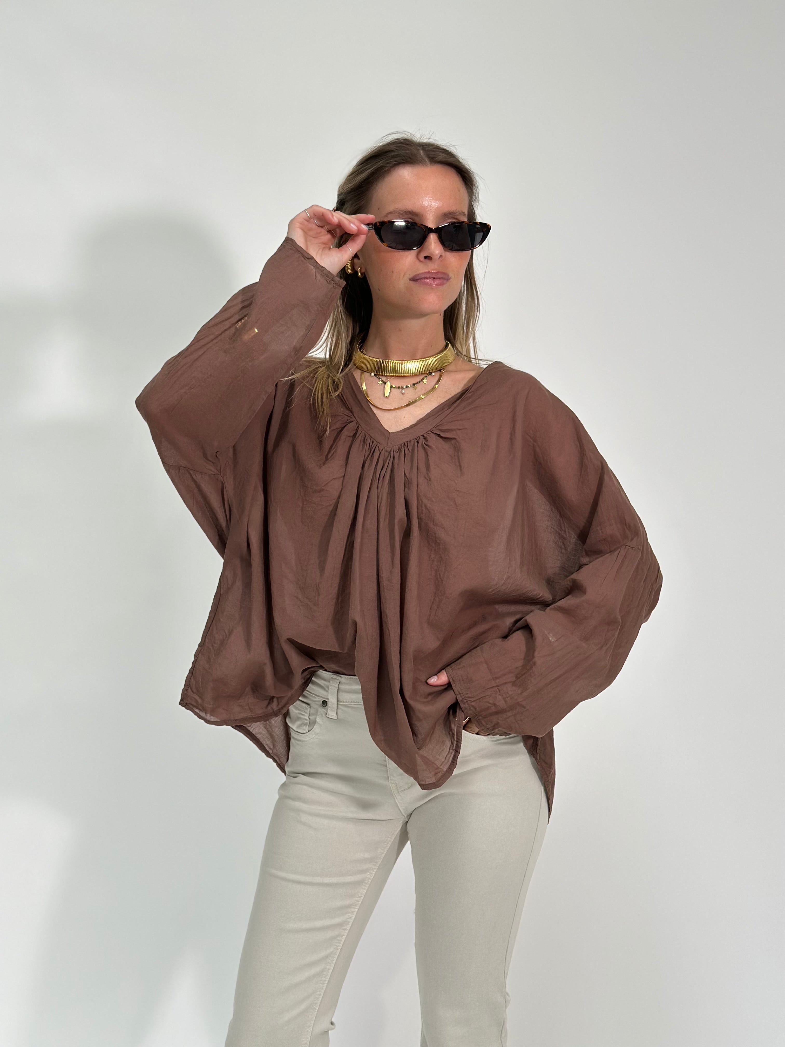 Camicia pelle d'uovo 5557