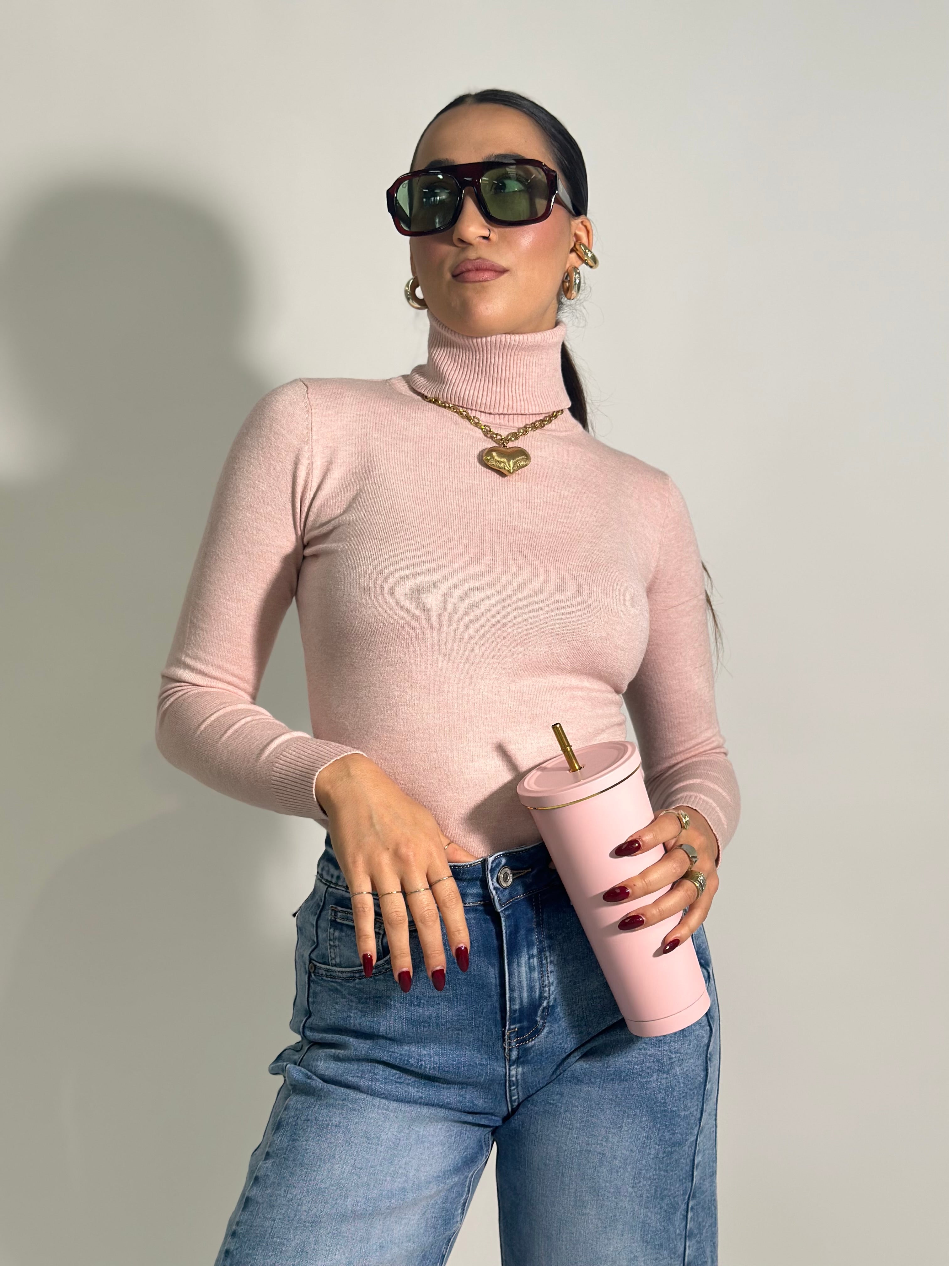 Maglia dolcevita basic