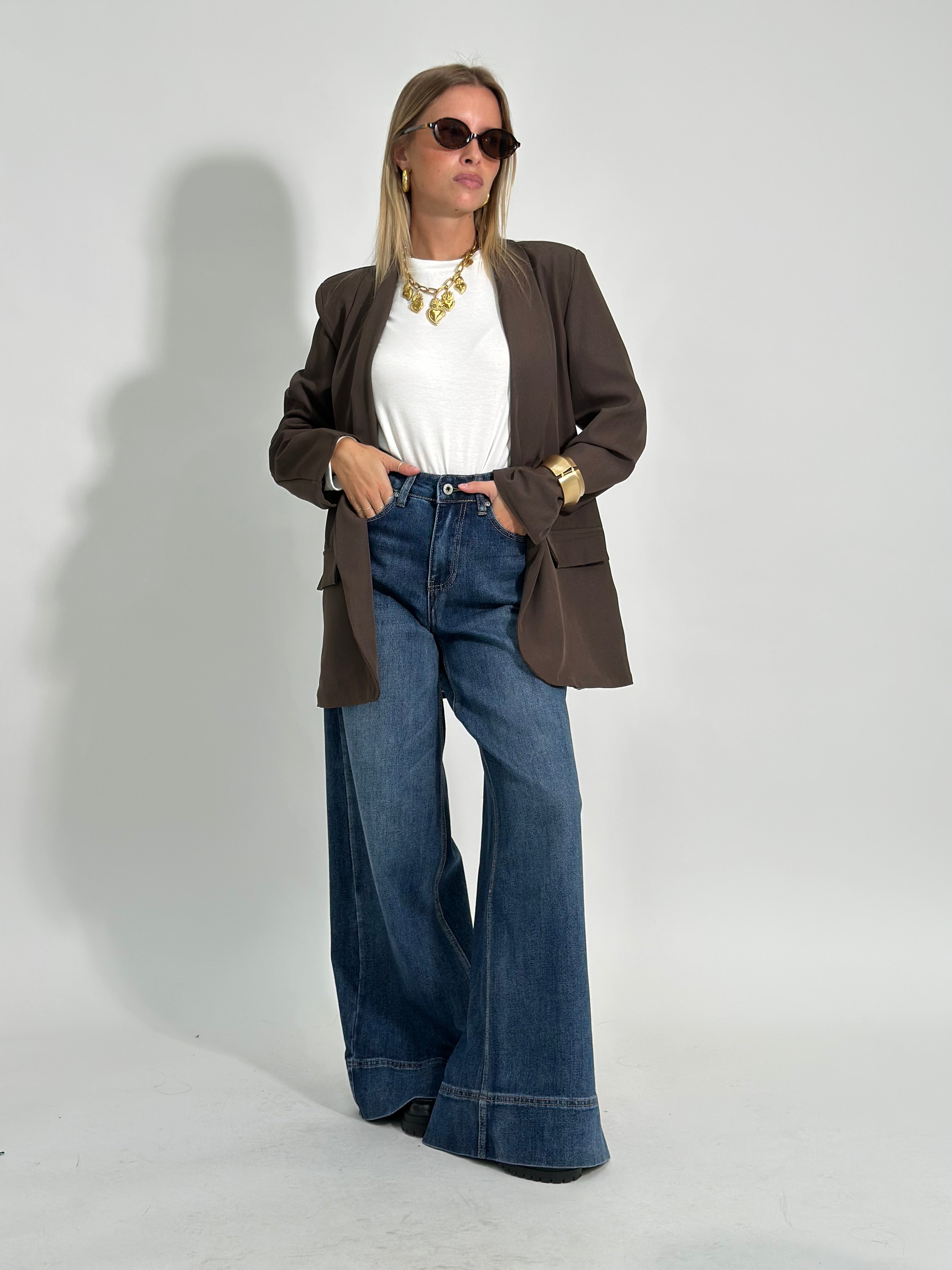 Jeans risvolto M2230