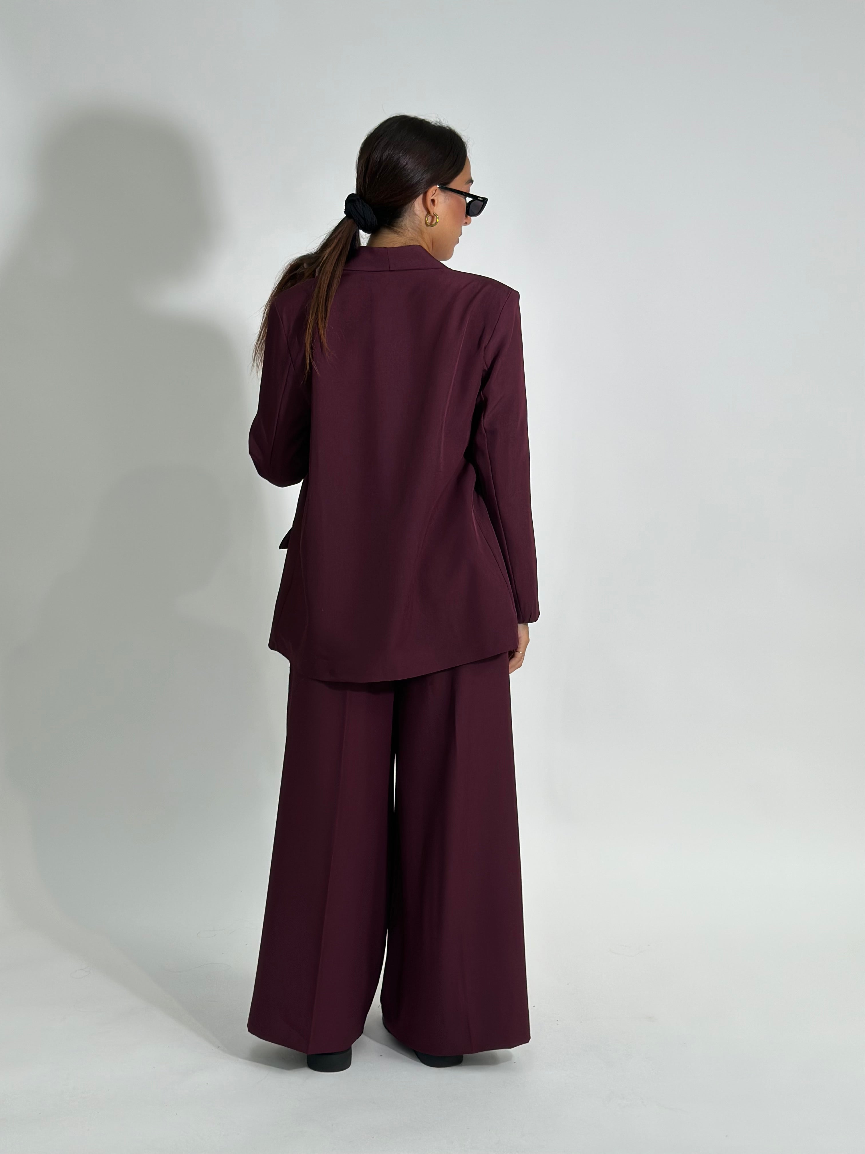 Giacca reverse 25433 BORDO'