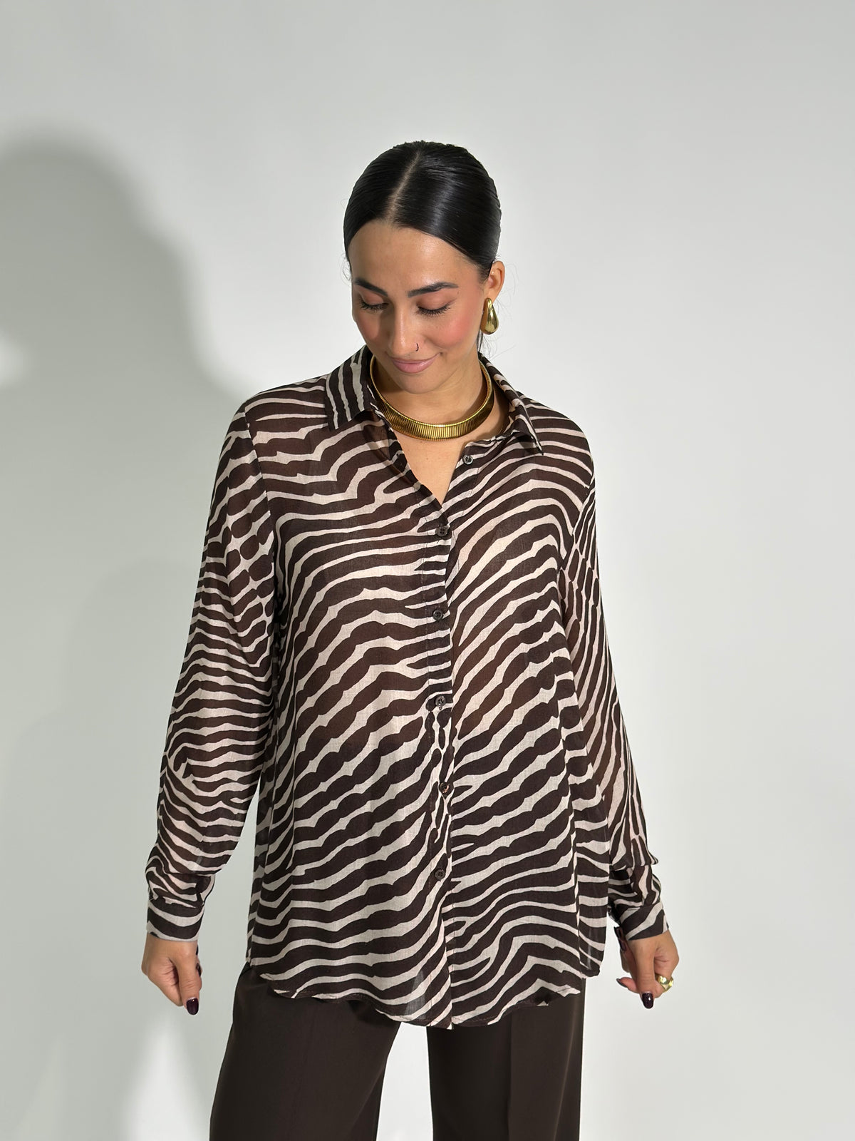 Camicia zebrata 29110
