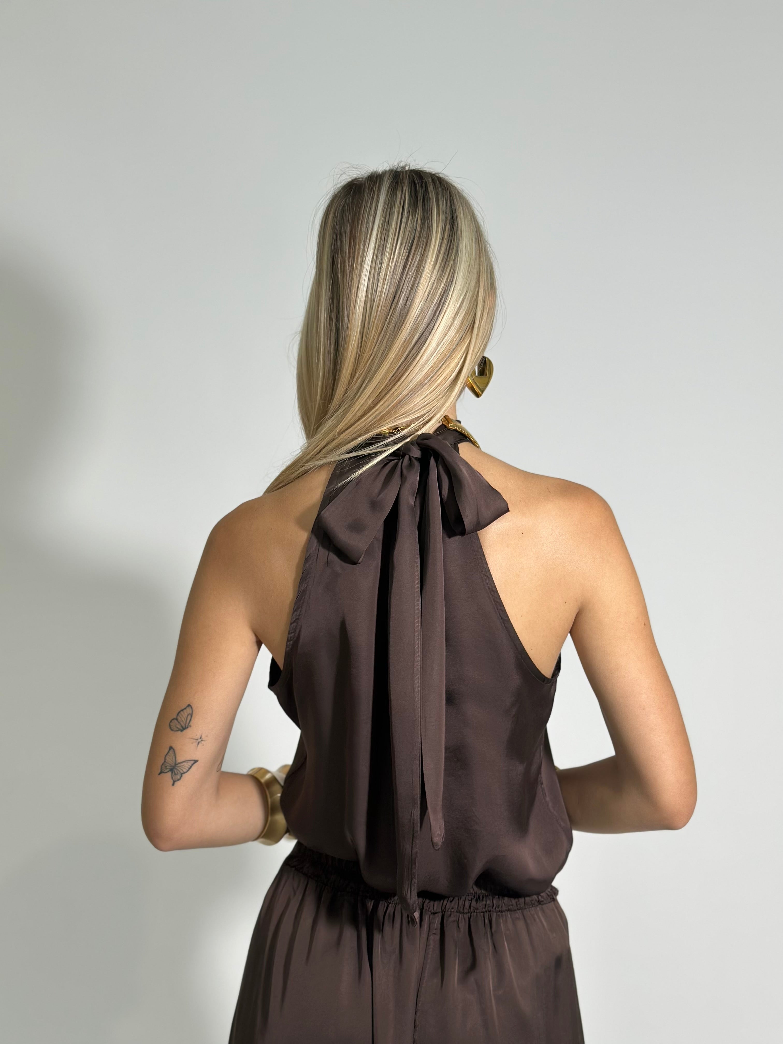 Top viscosa 18809 BROWN
