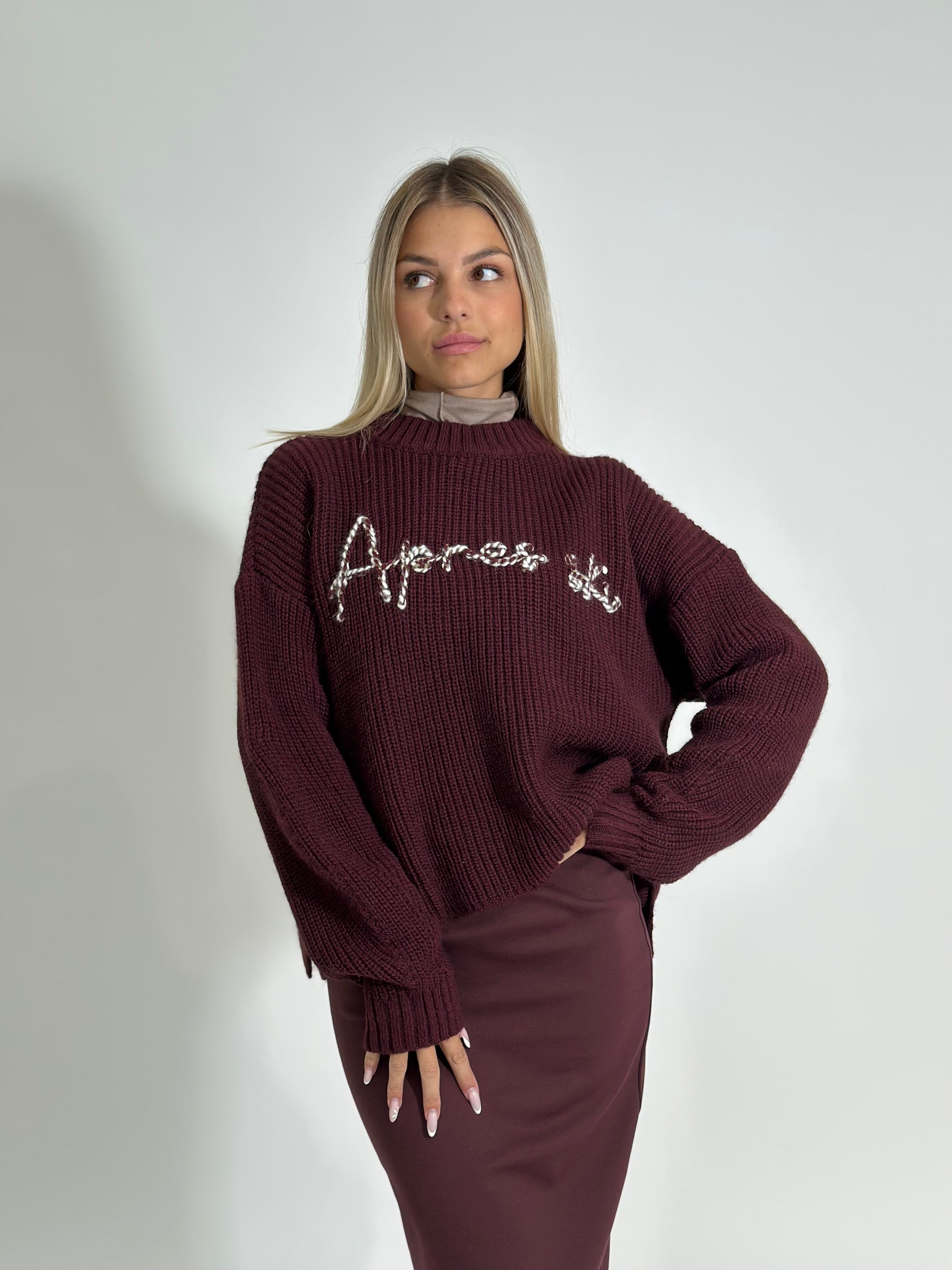 Maglia Apres ZD0061 BURGUNDY