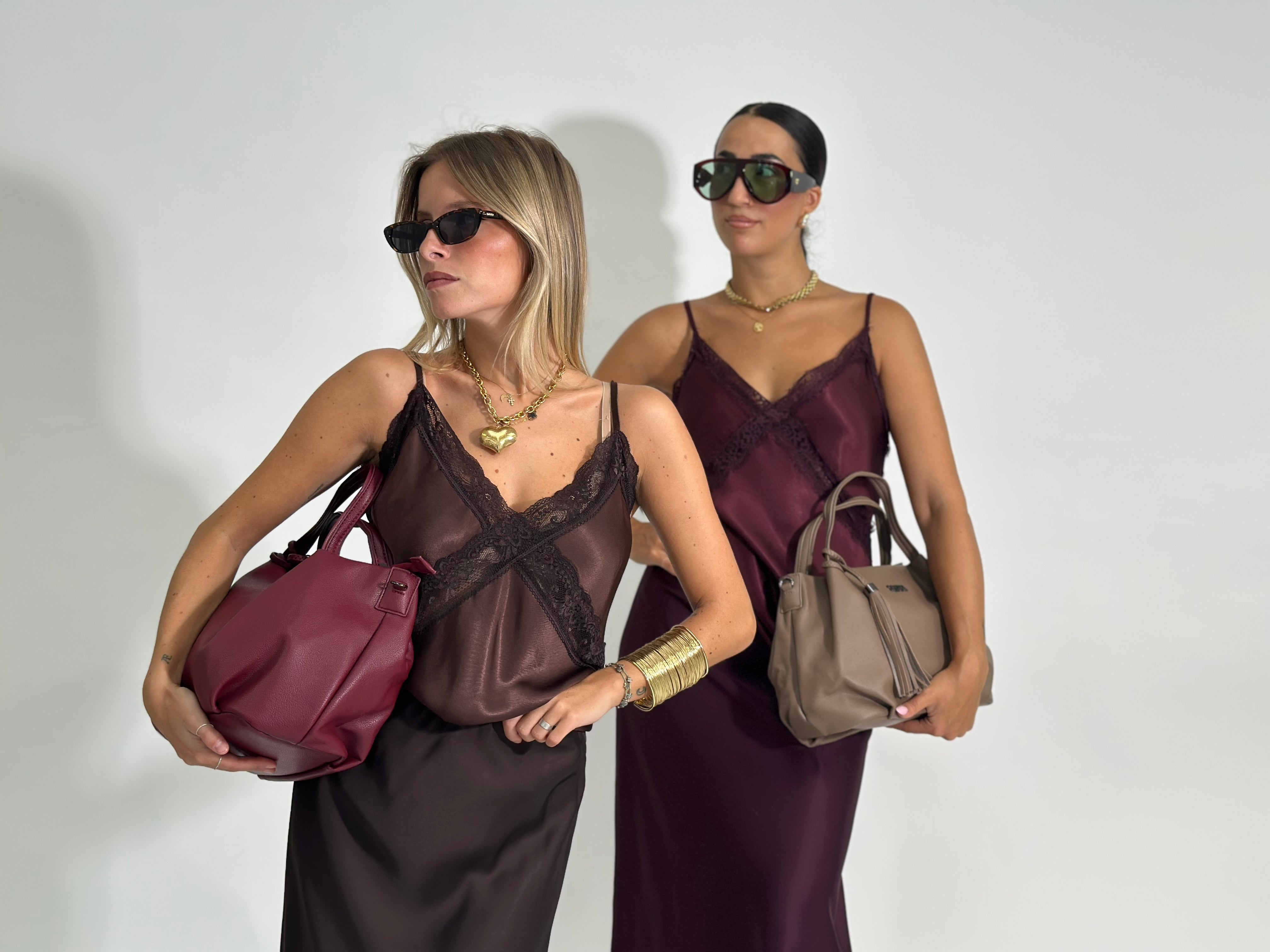 Top pizzo 80228 BURGUNDY