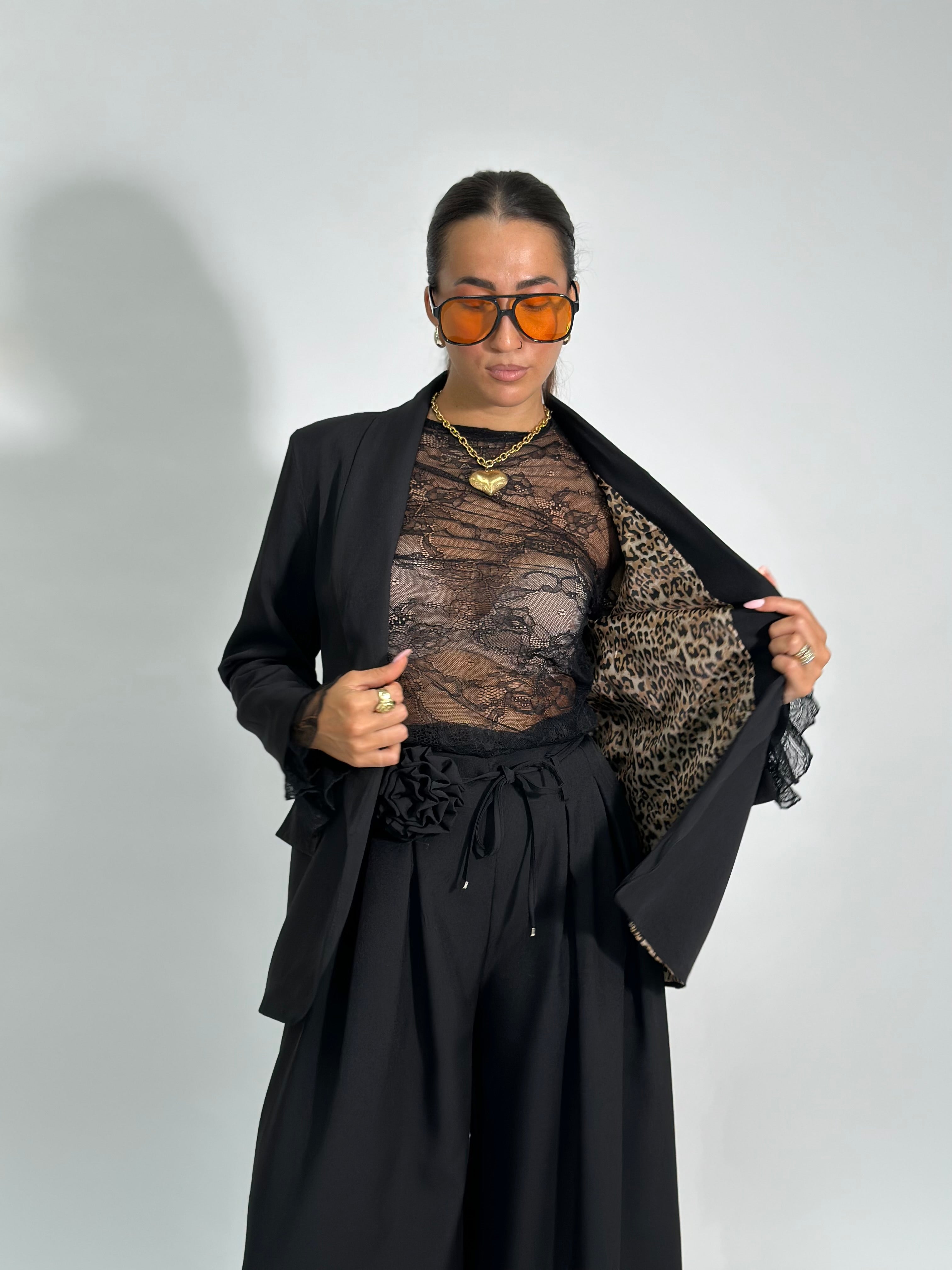 Giacca reverse mac 25623 NERO