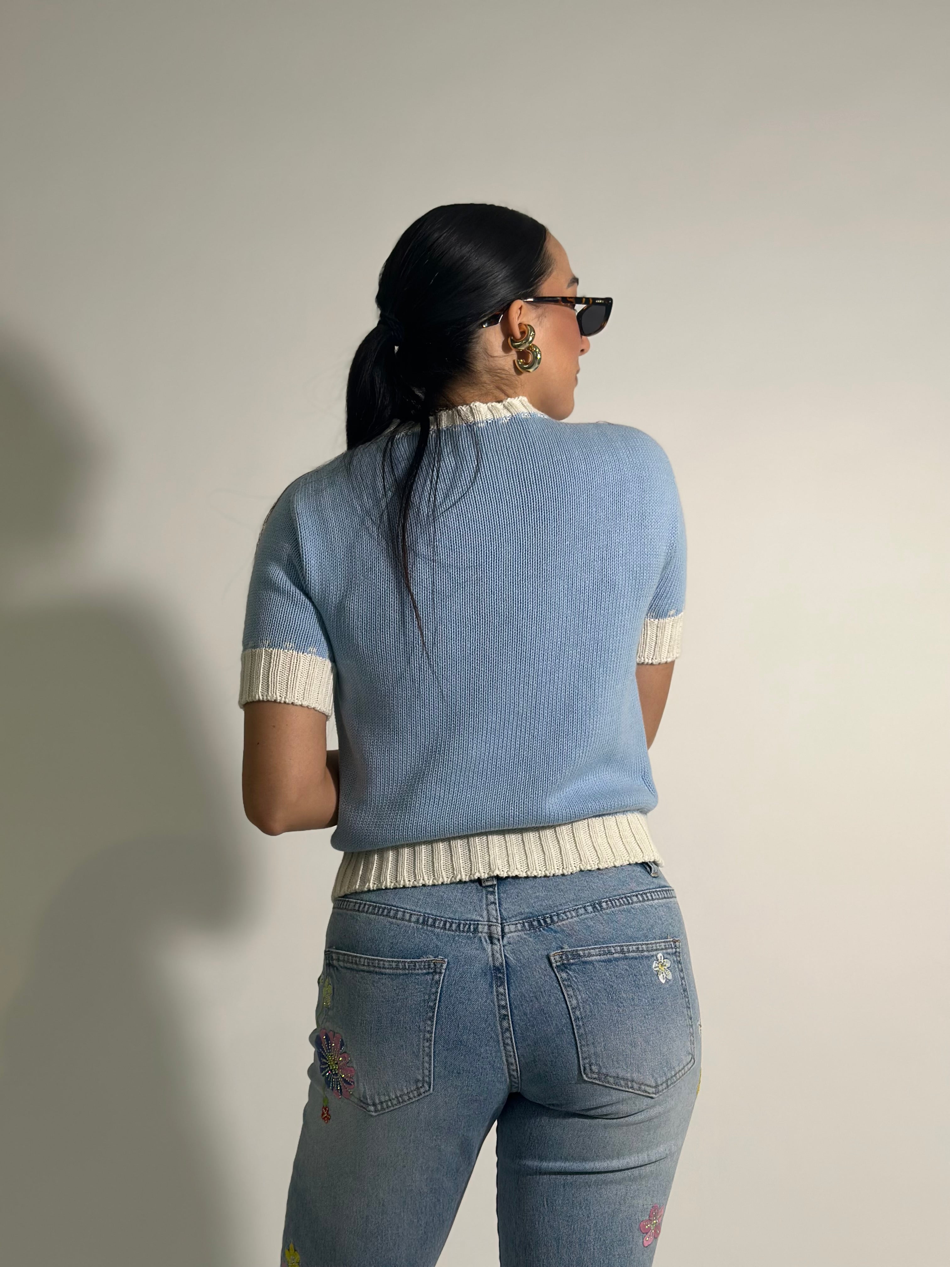 Maglia bicolore 82604