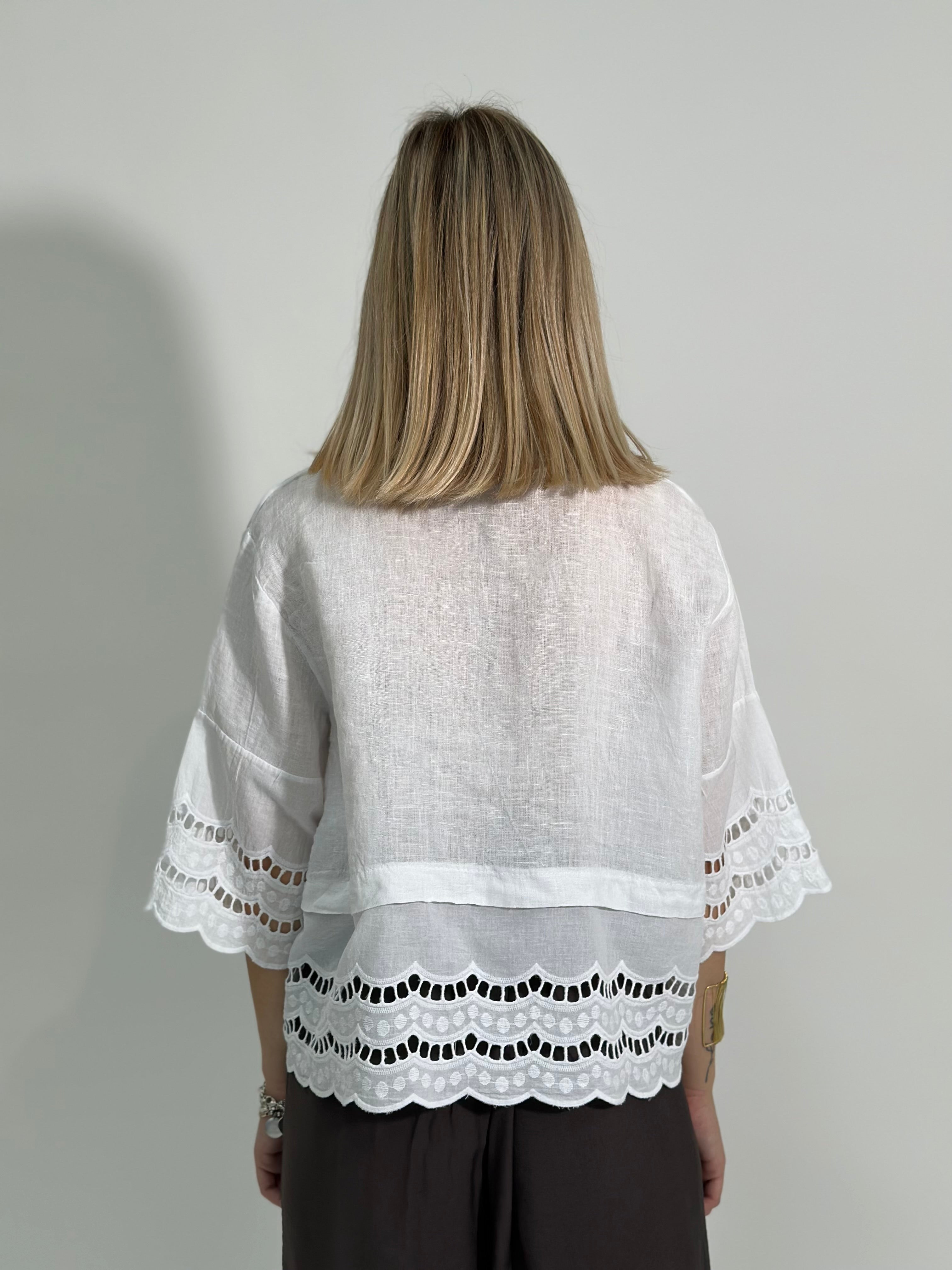 Camicia lino + sangallo 1788