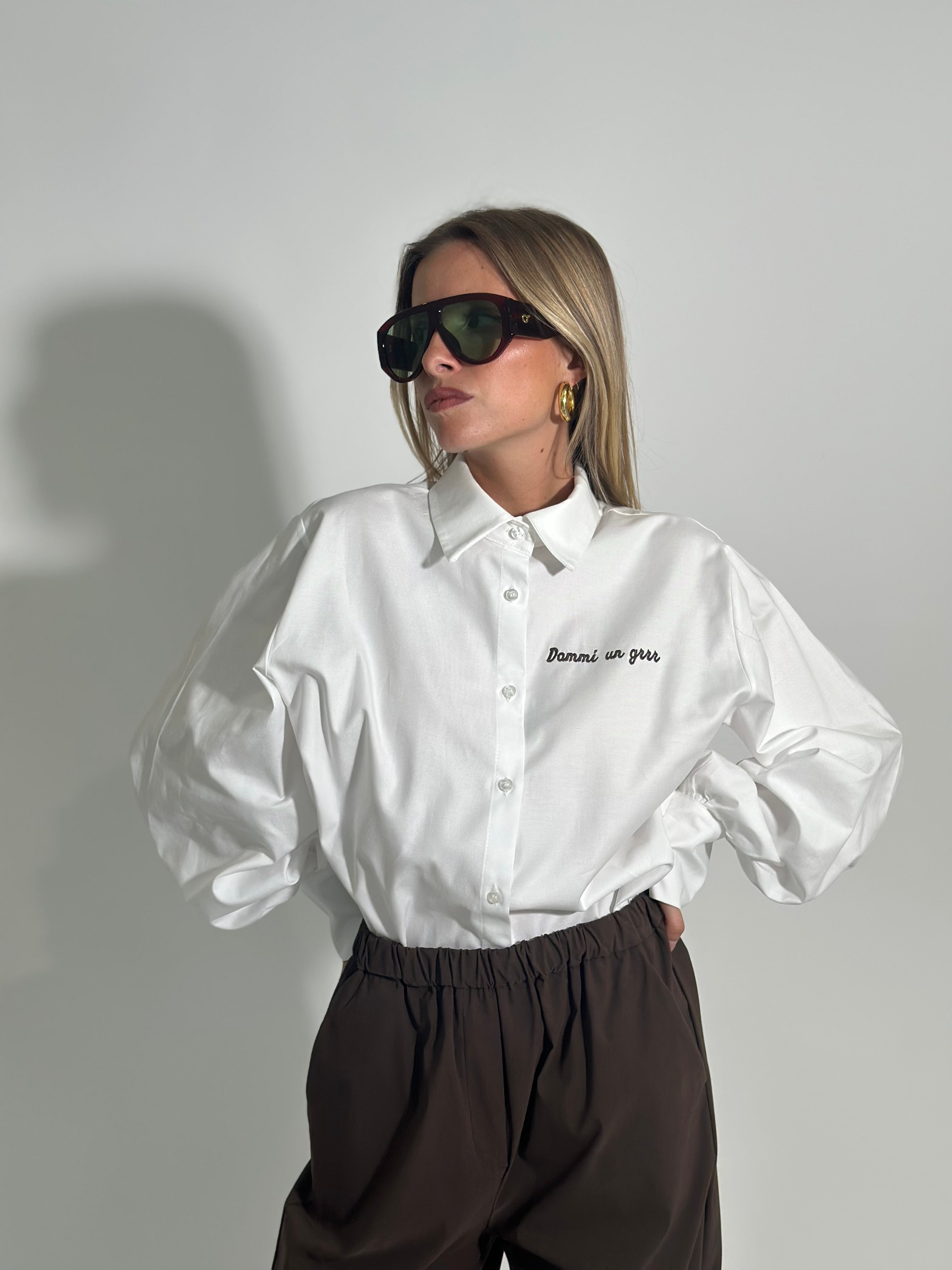 Camicia Grrr 27598 BIANCO