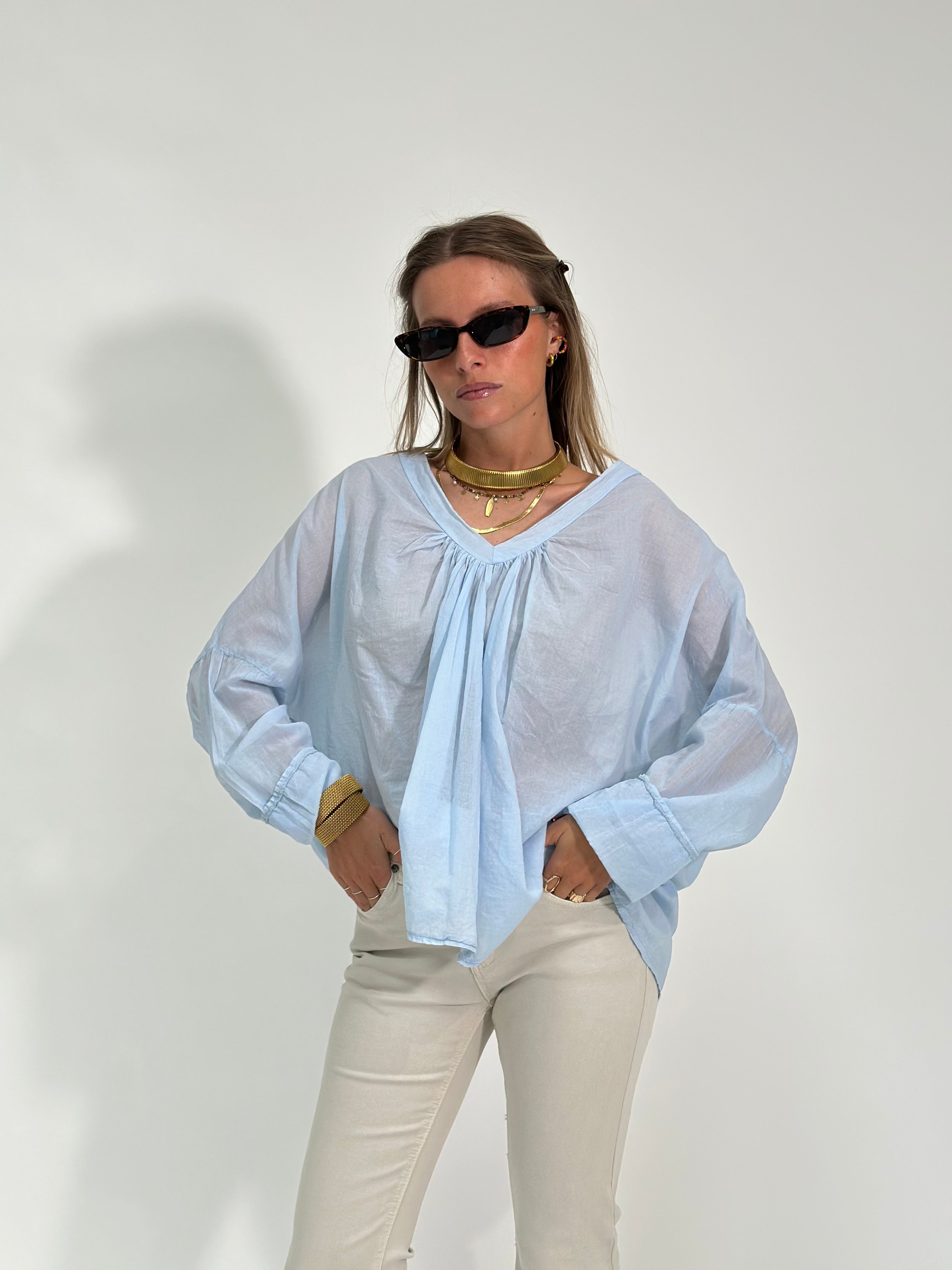 Camicia pelle d'uovo 5557