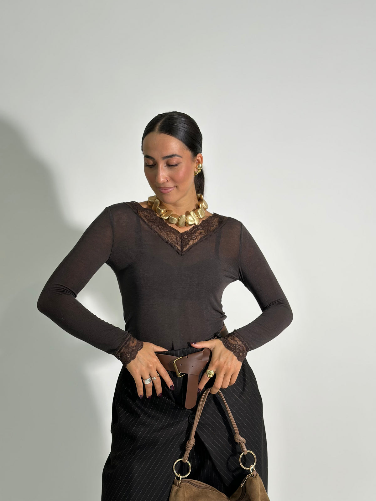 Light cashmere pizzo