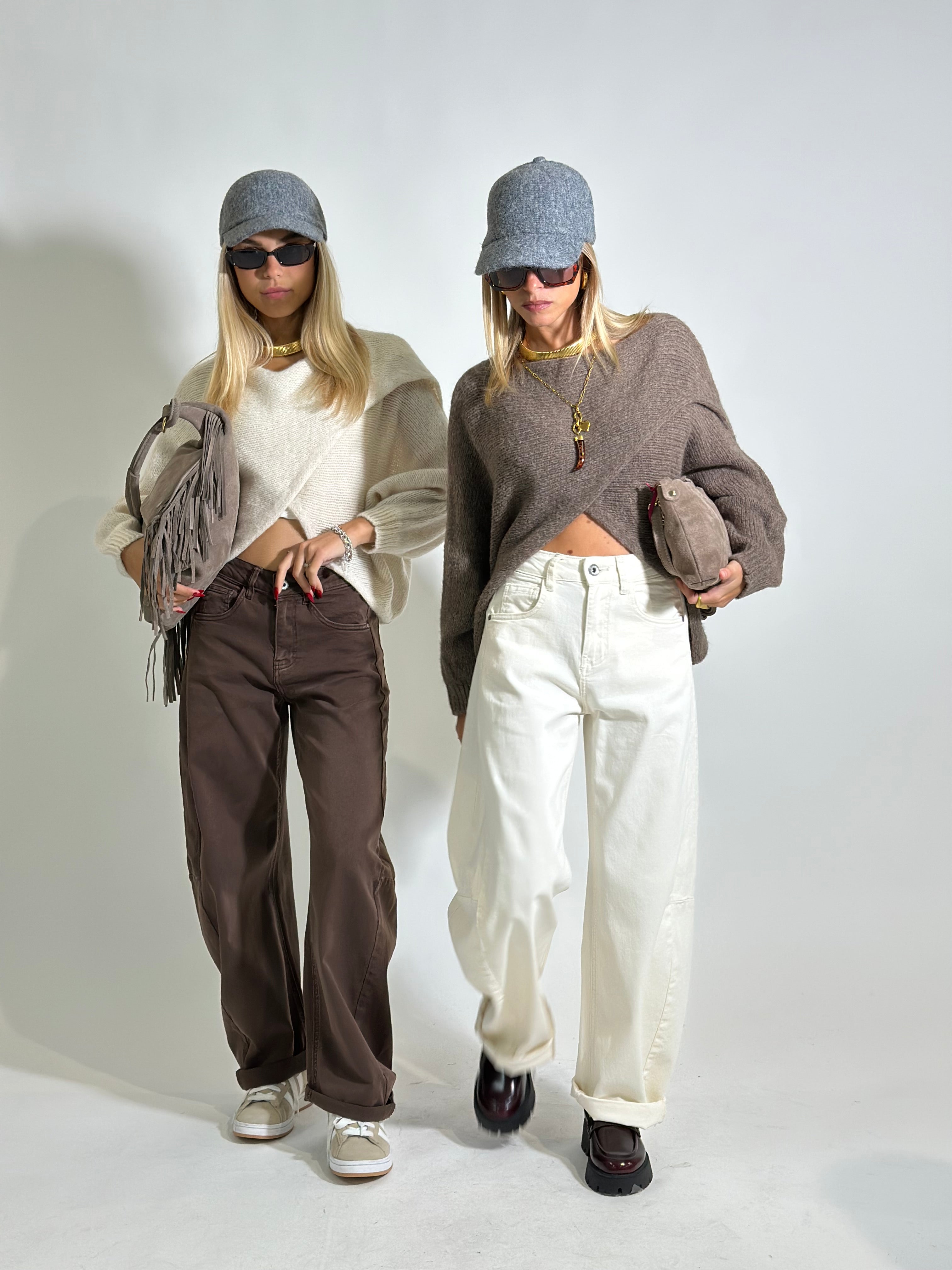 Pantalone baloon 9285 MORO