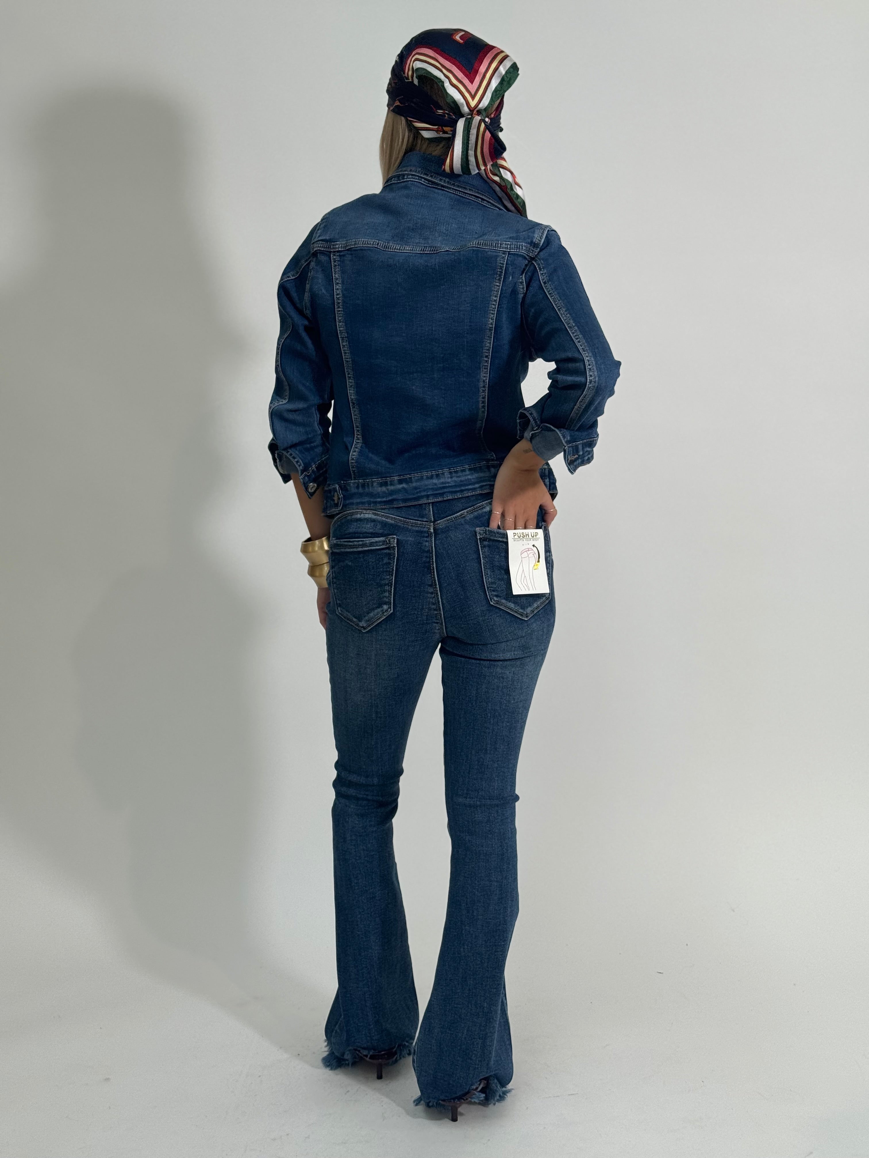 Jeans zampetta L1006