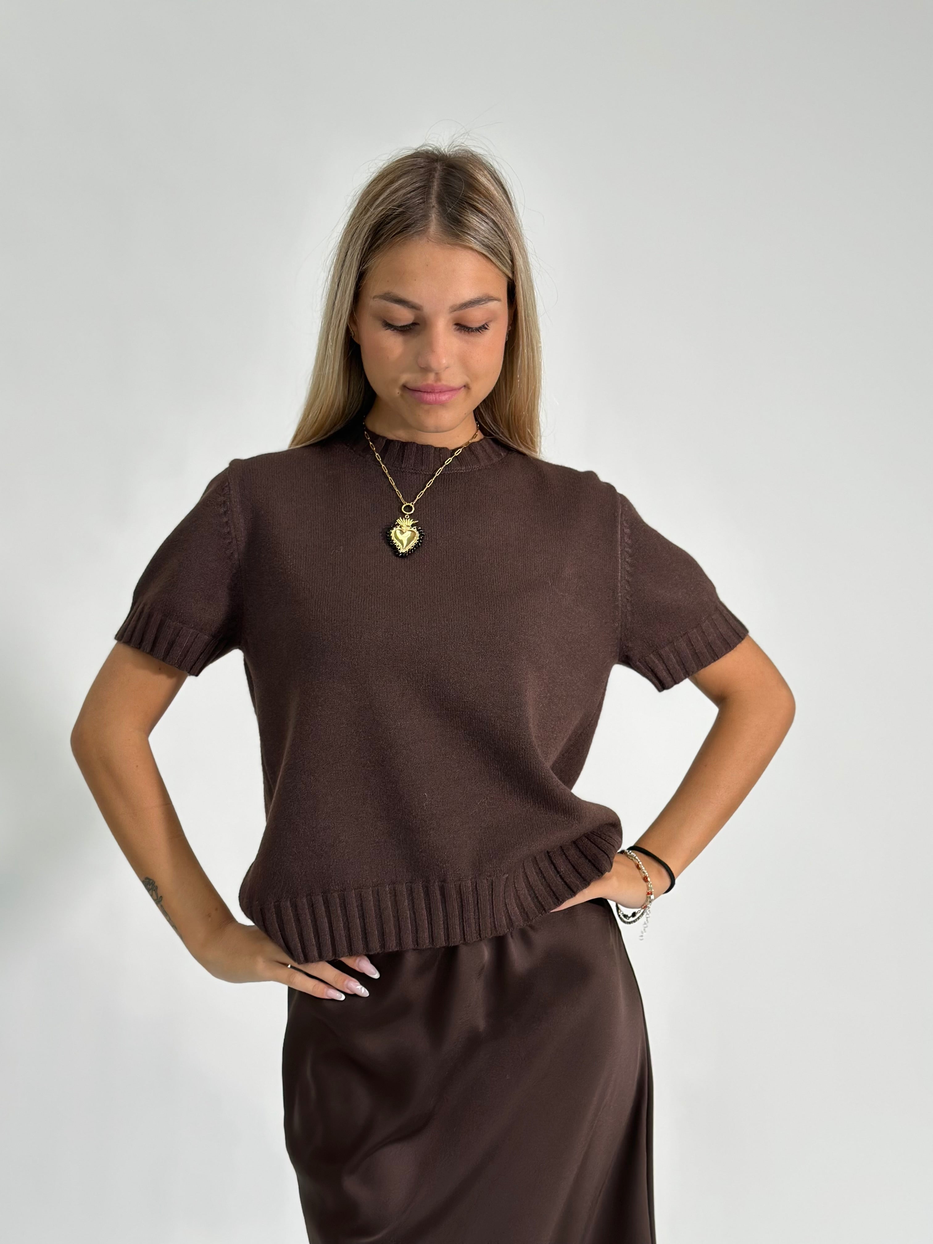 Maglia scatoletta 112 MORO