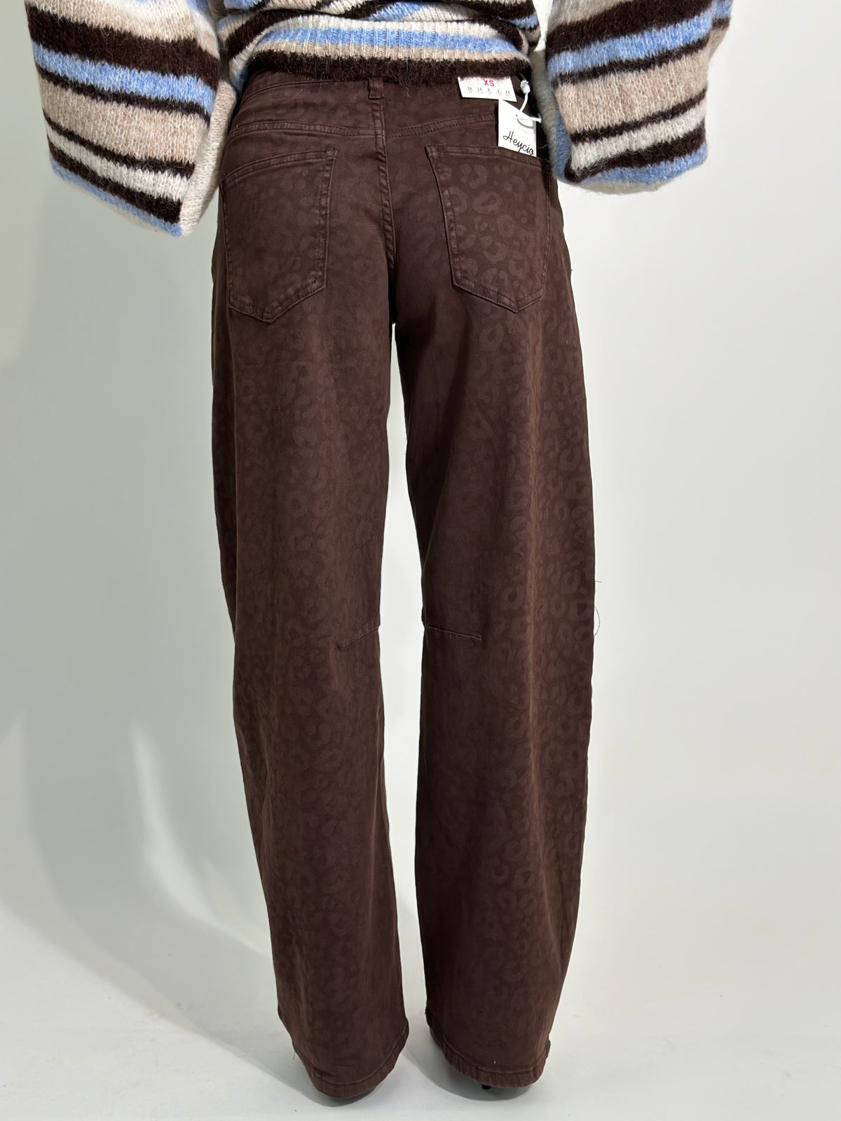 Jeans barrel maculato L1551