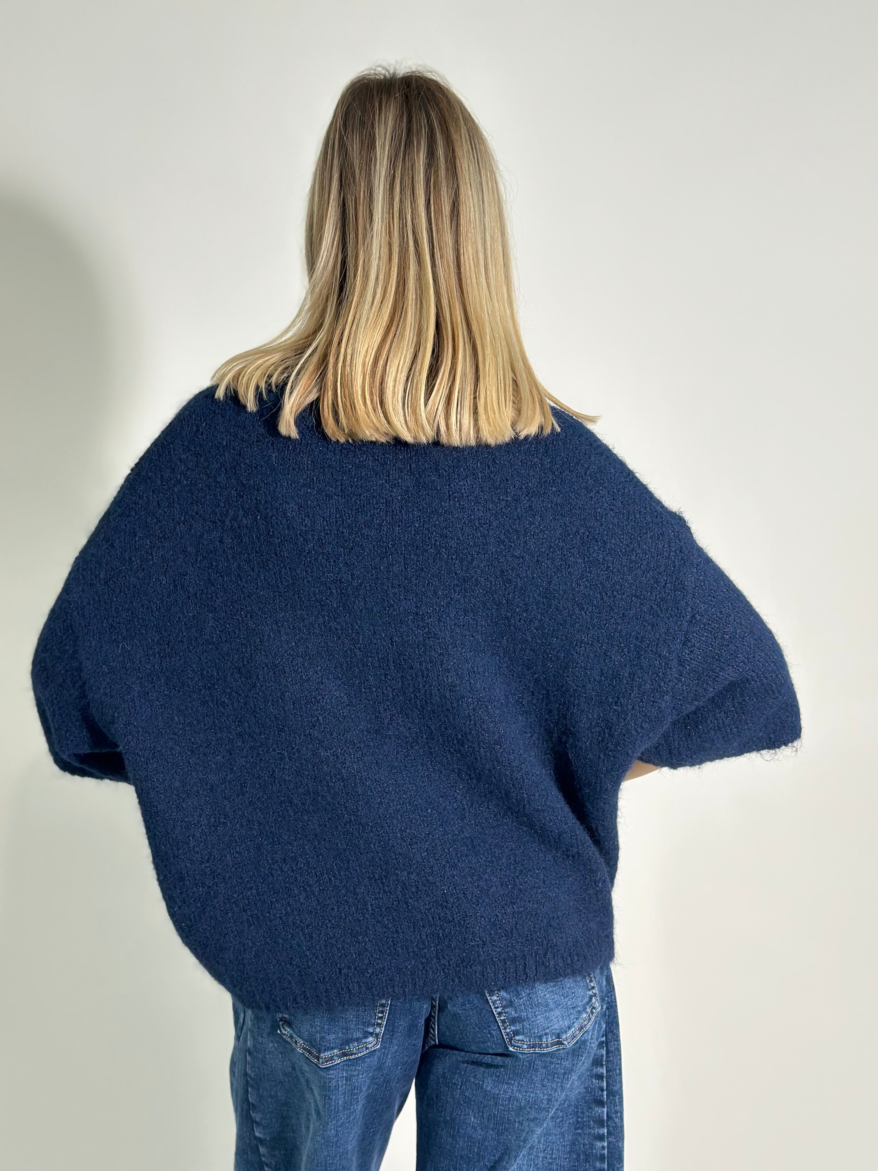 Maglia scatoletta A25179 BLU