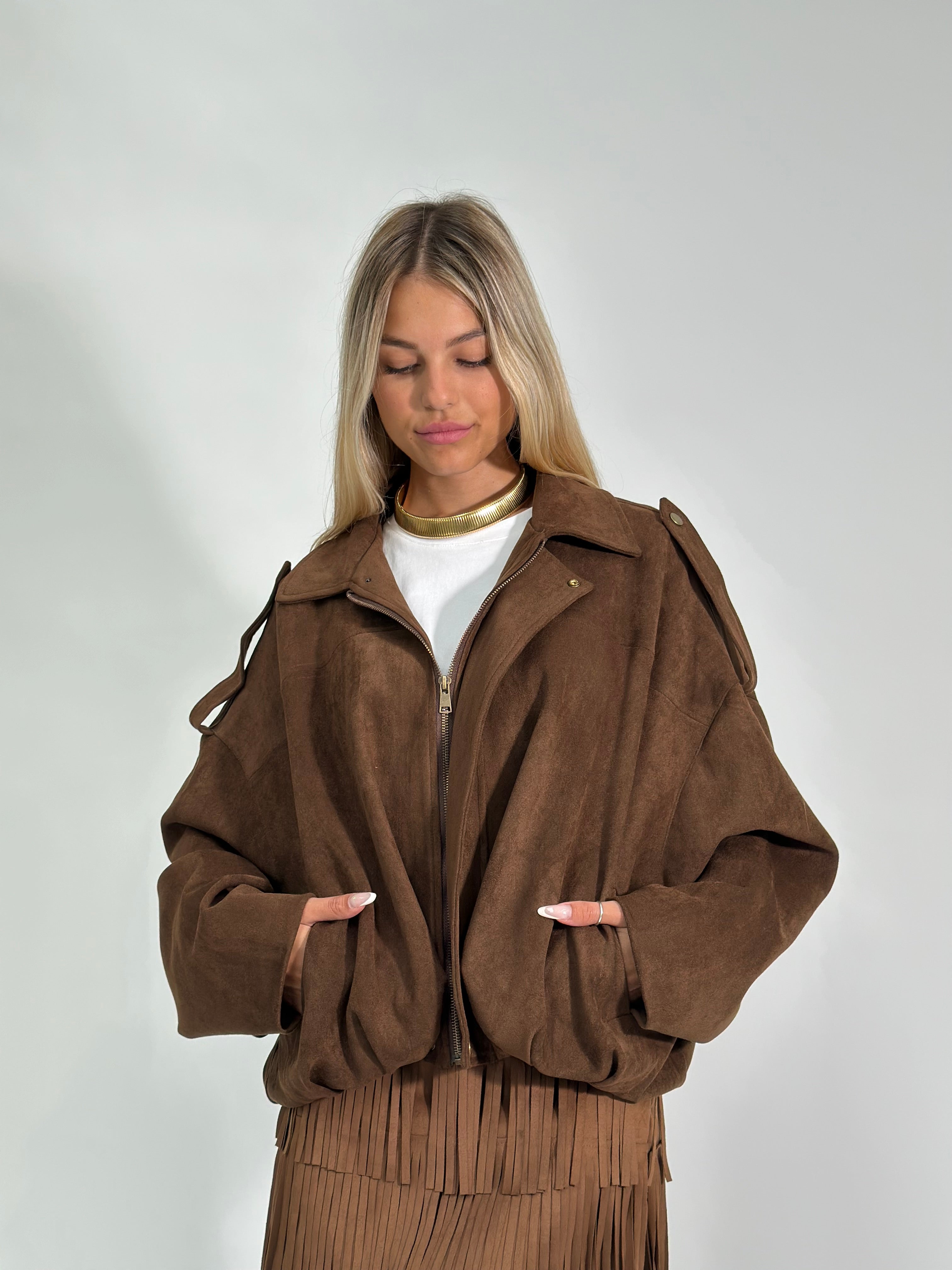 Giacca bomber TR25013 MORO