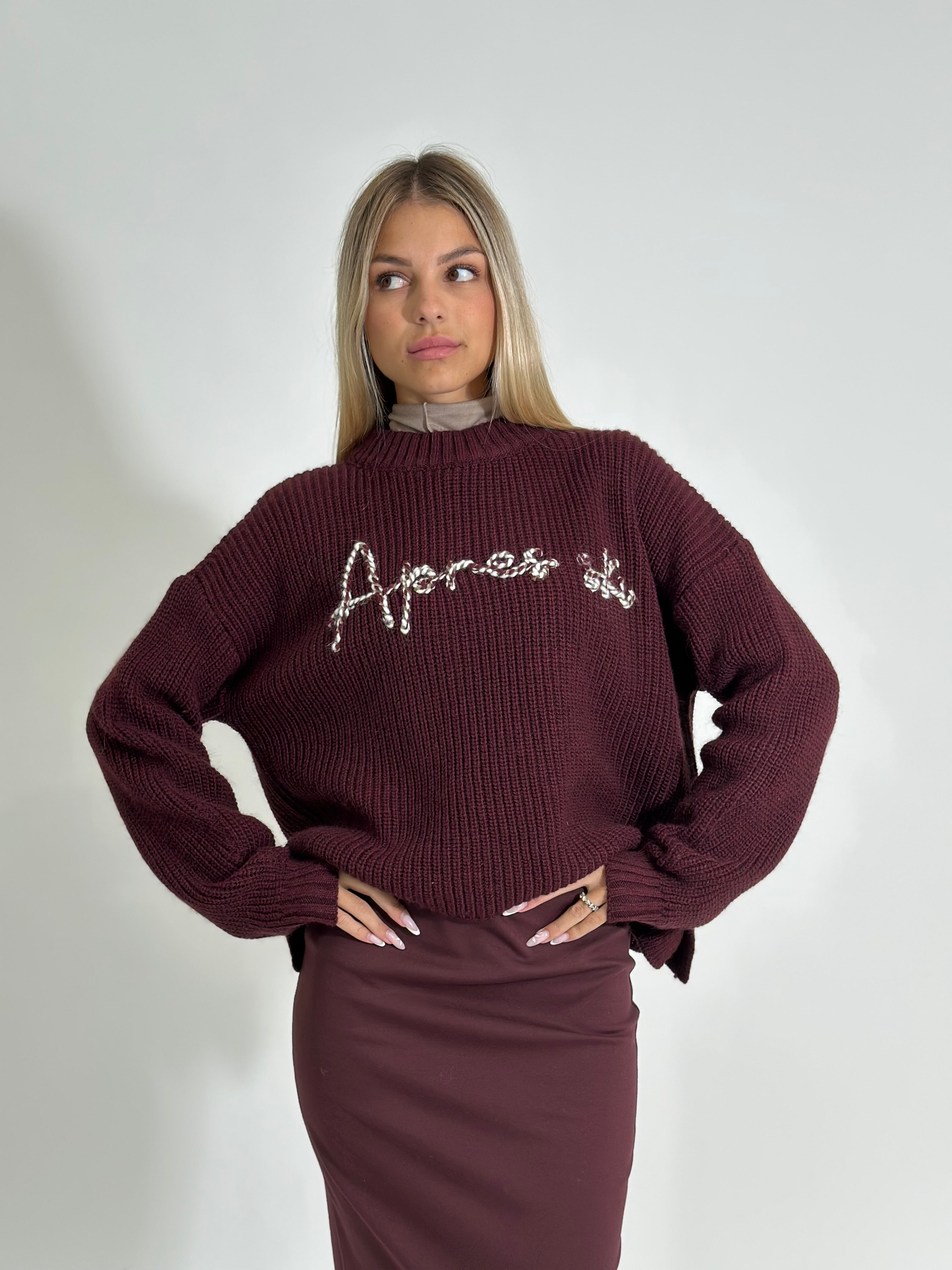 Maglia Apres ZD0061 BURGUNDY