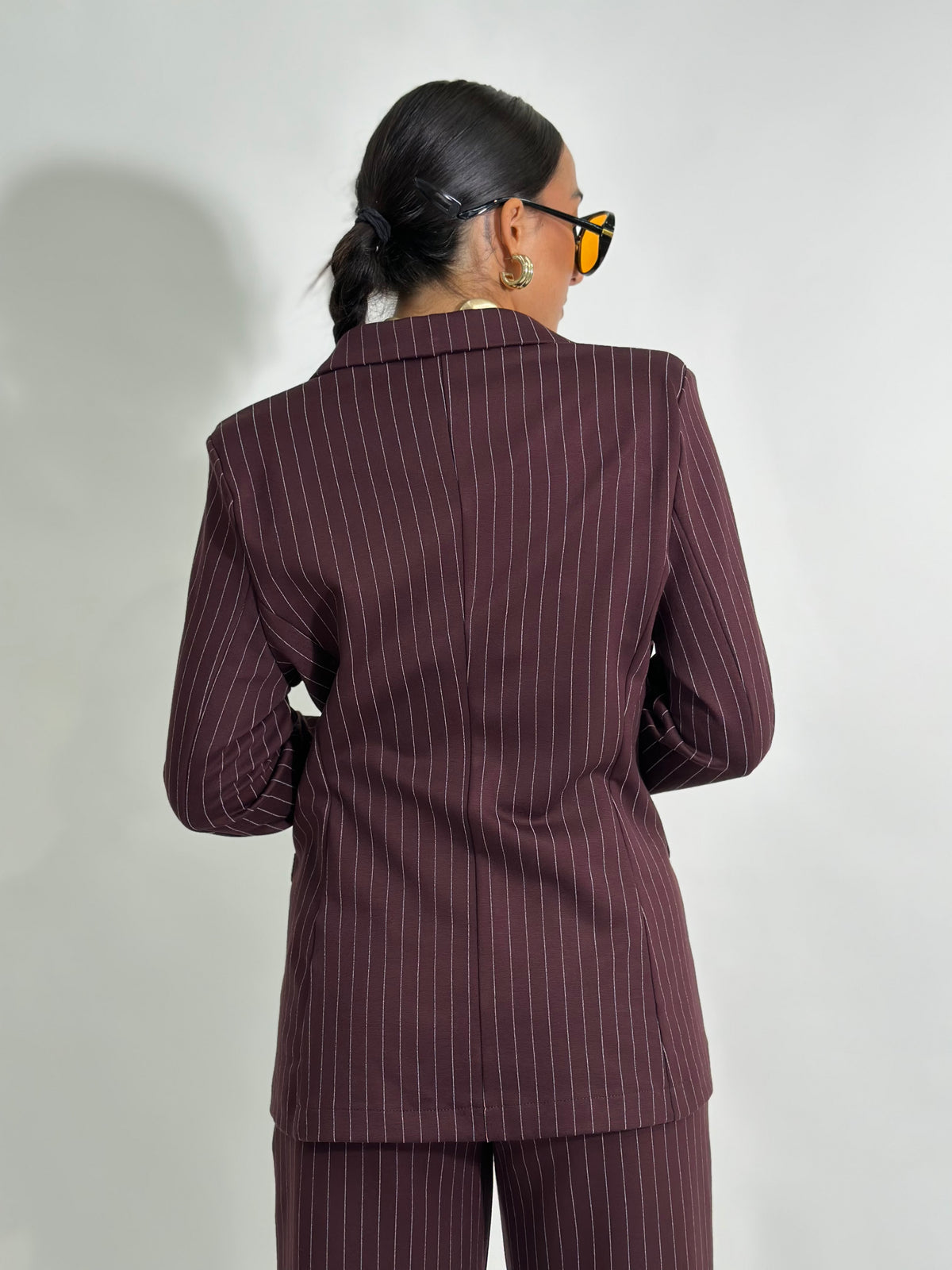 Tailleur gessato punto milano 29010