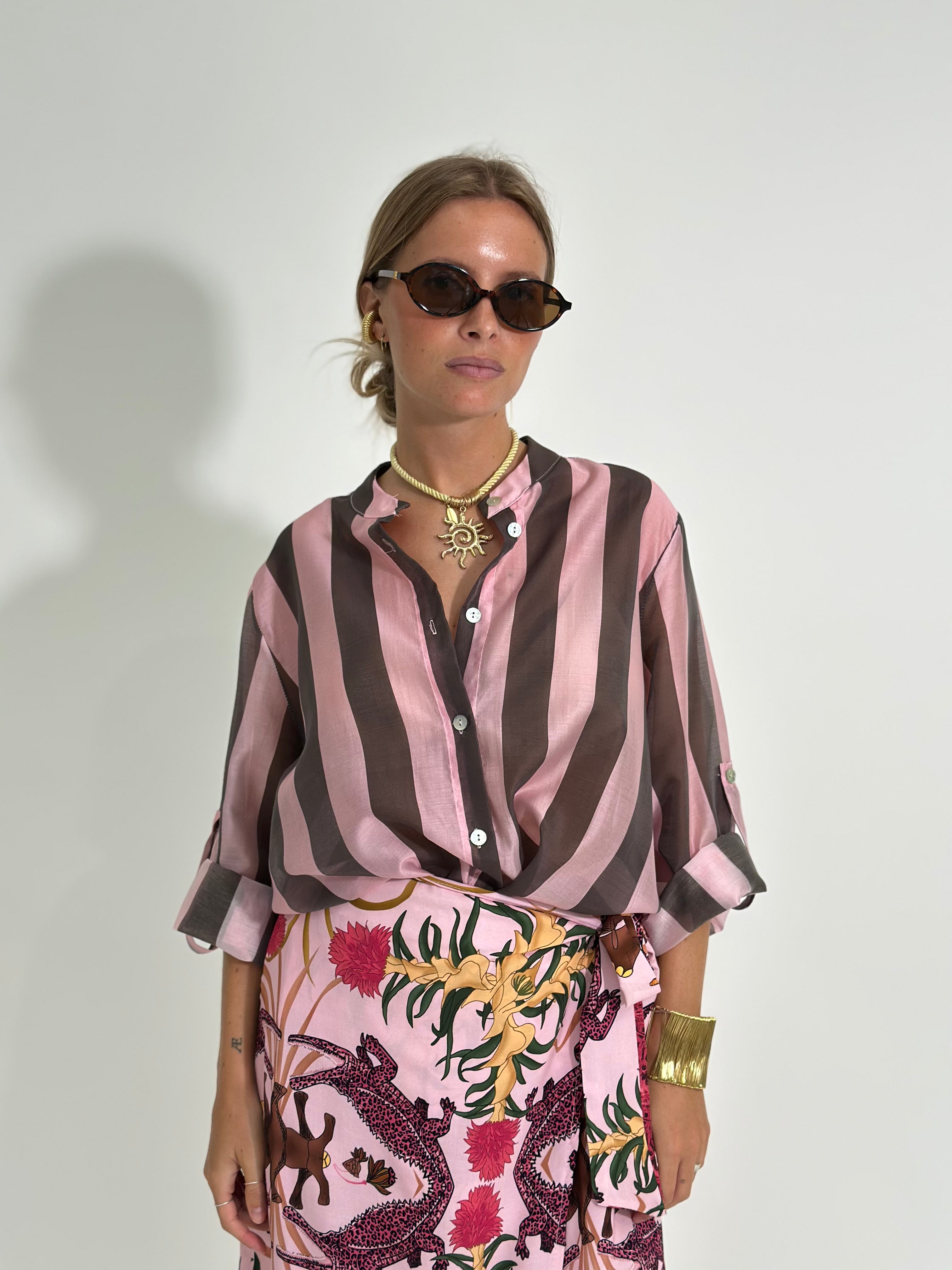 Camicia riga 21504 SAVANA