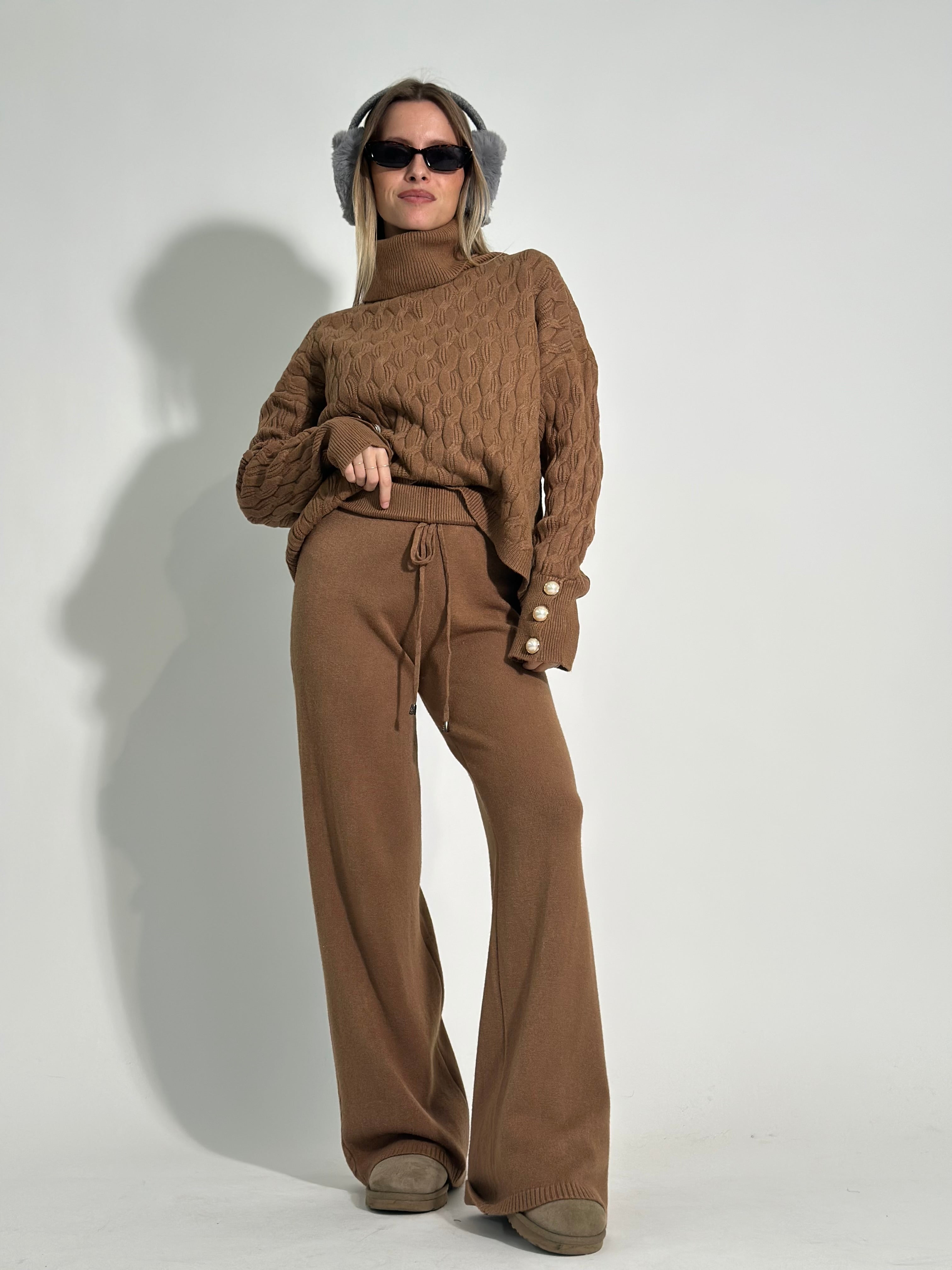 Completo maglia bottoni C648