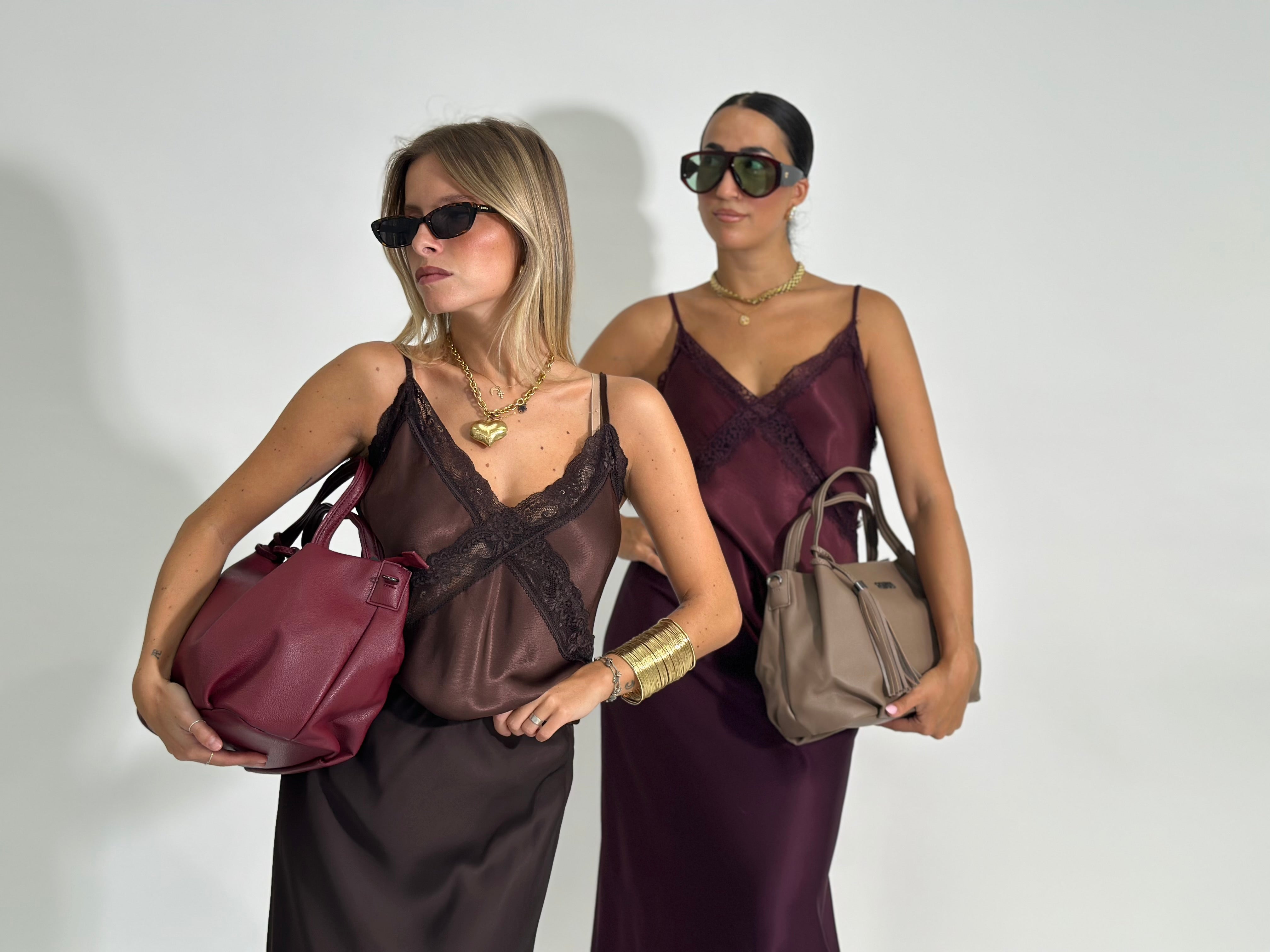 Top pizzo 80228 BURGUNDY