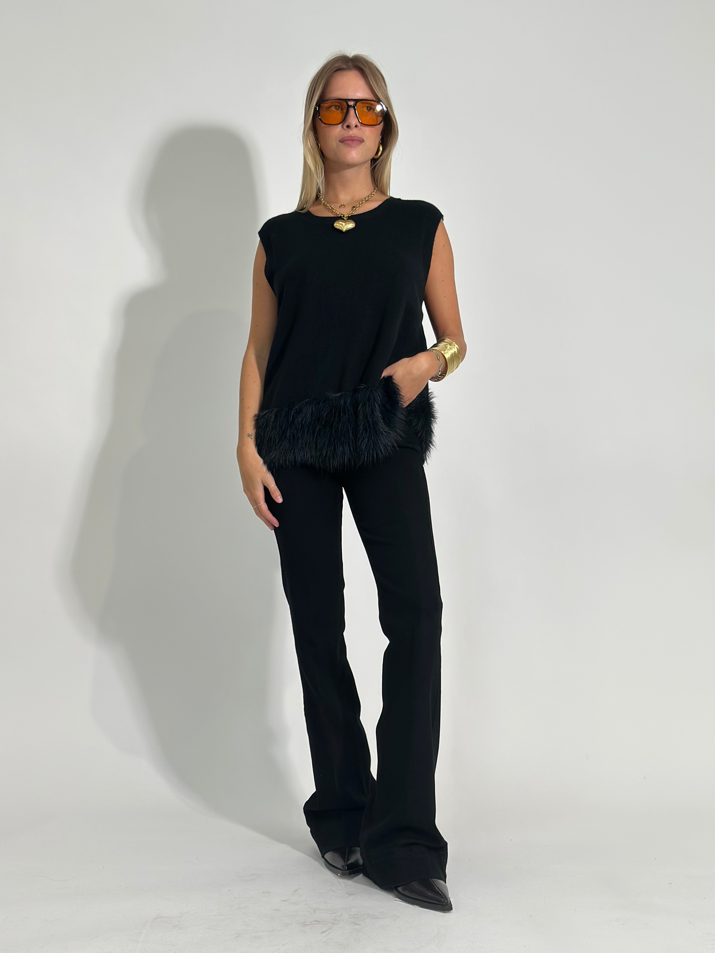 Jeans KM3560-1 NERO
