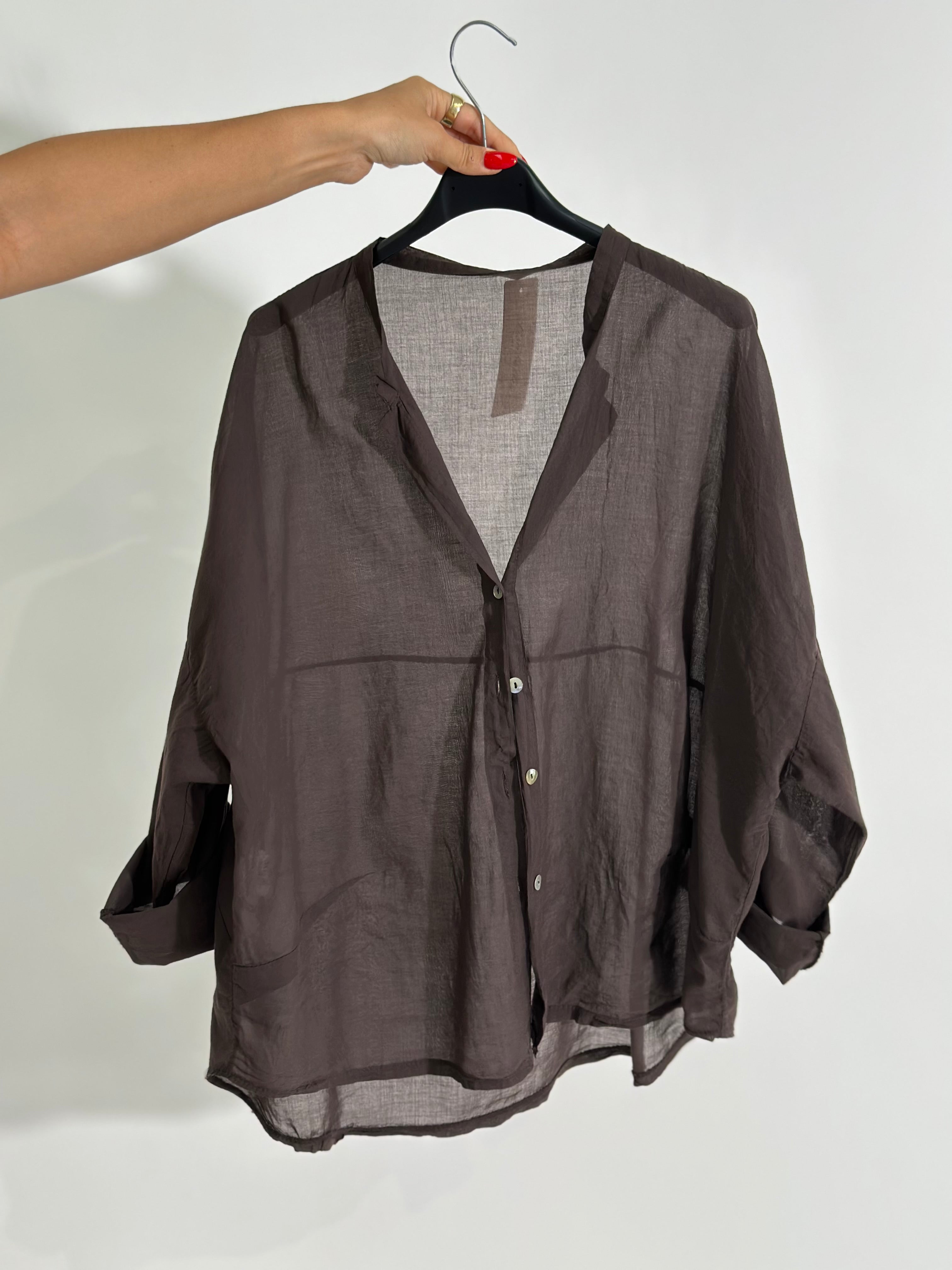 Camicia soft 3020 MOKA